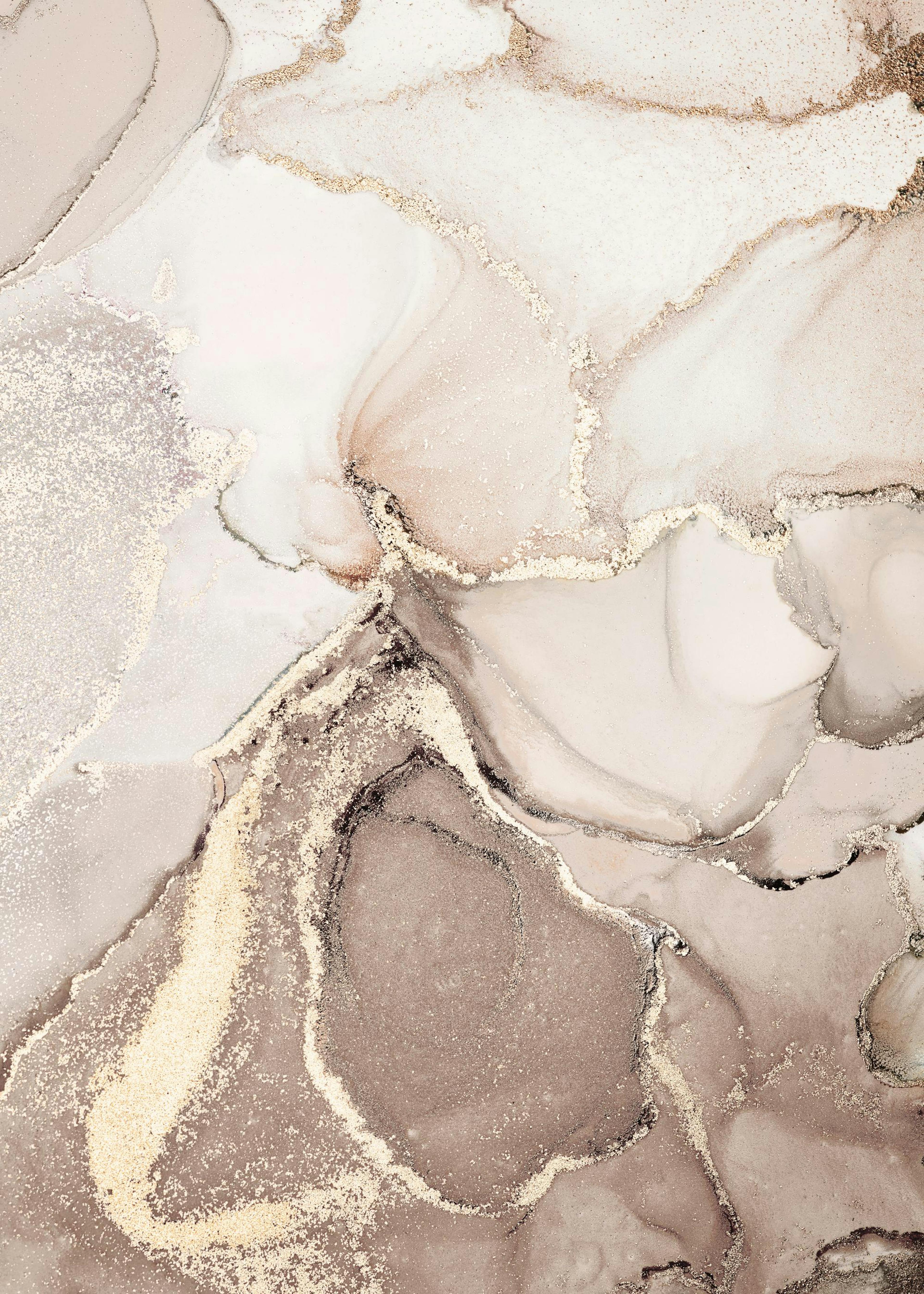 Abstrakt Beige Marmor No2 Poster 0