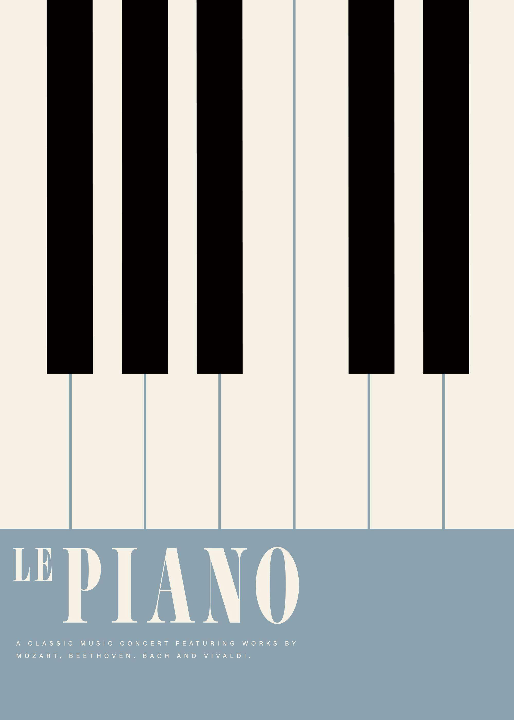 Le Piano Poster 0