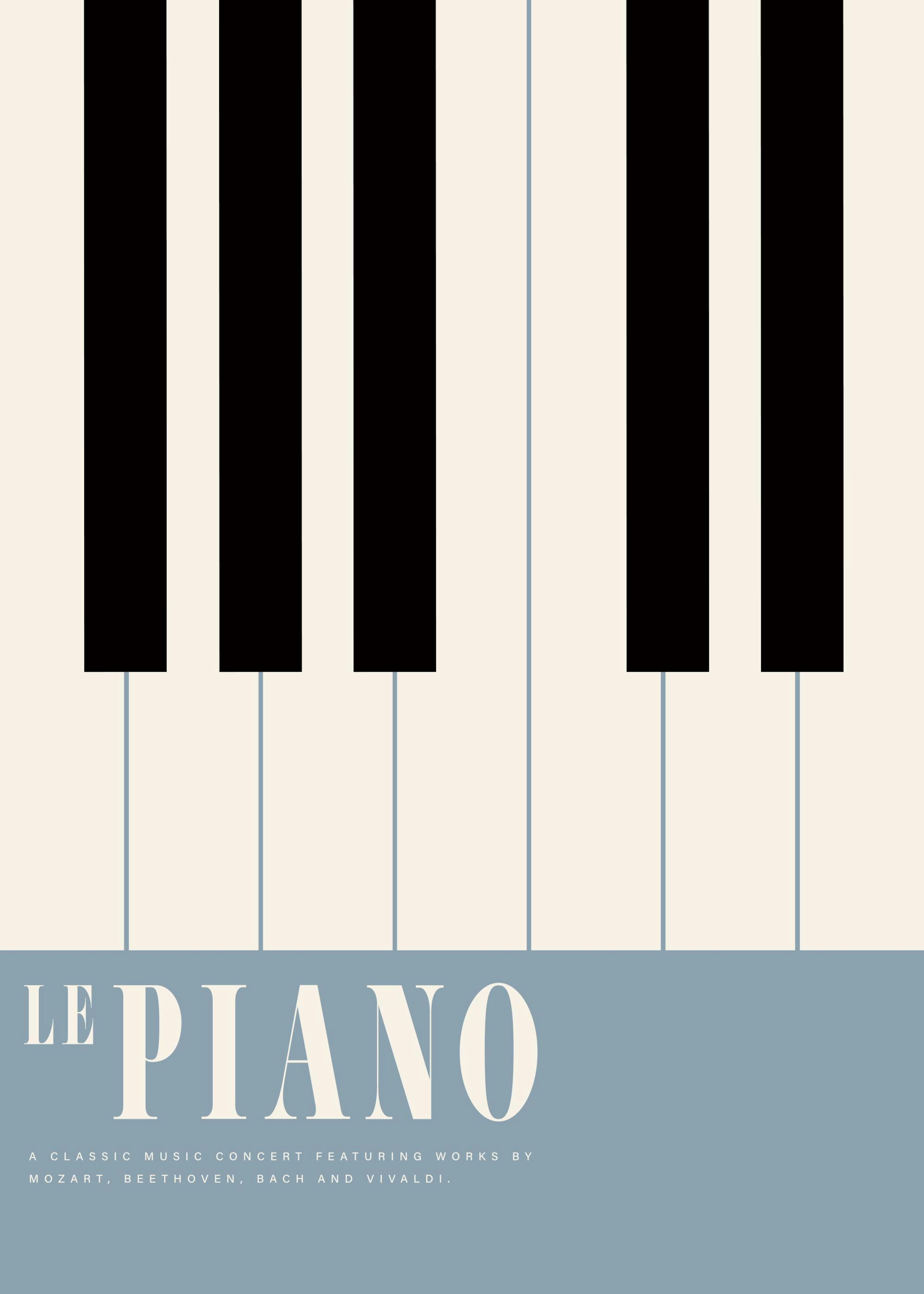 Le Piano Poster 0