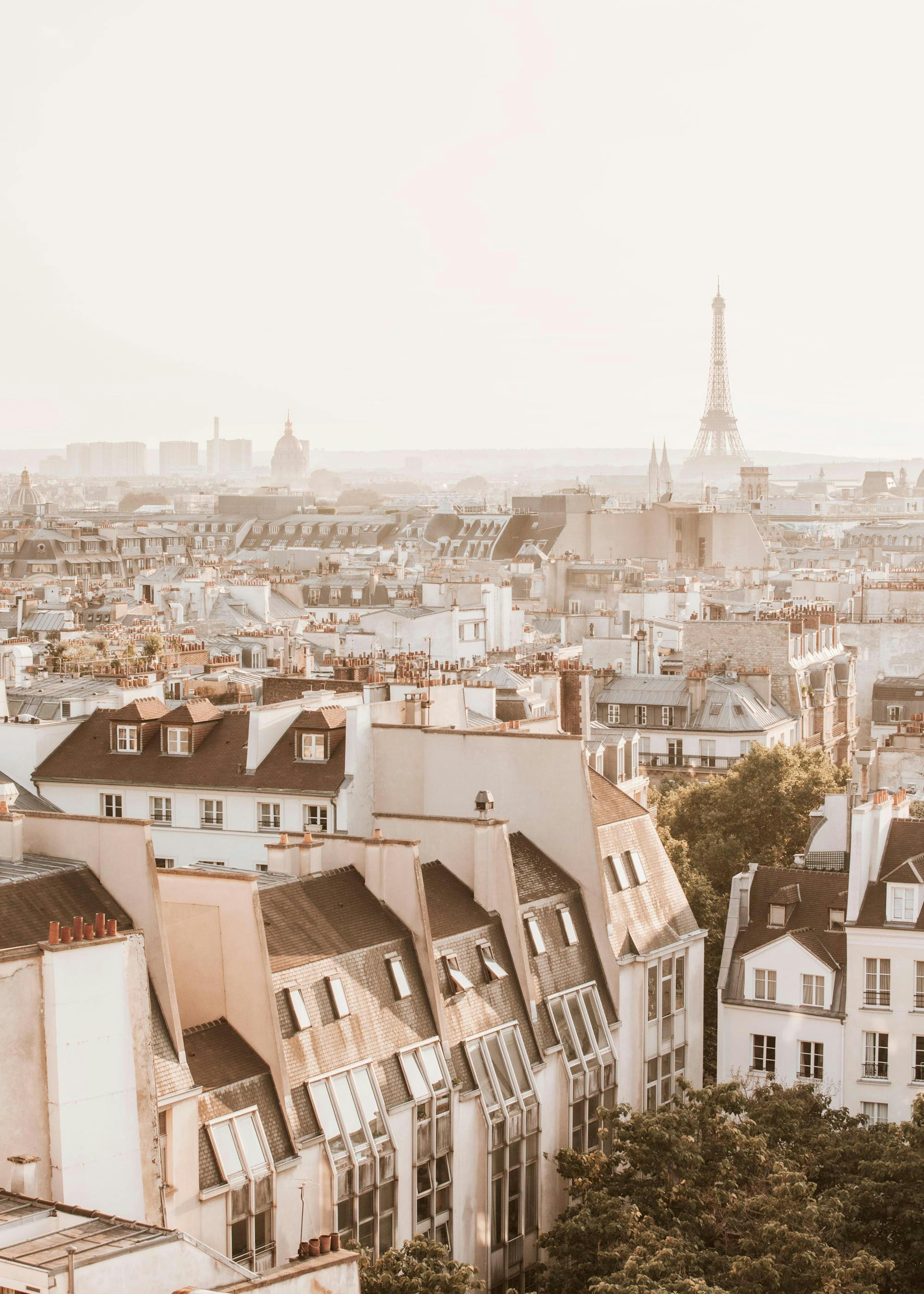 Sur les toits de Paris Affiche 0