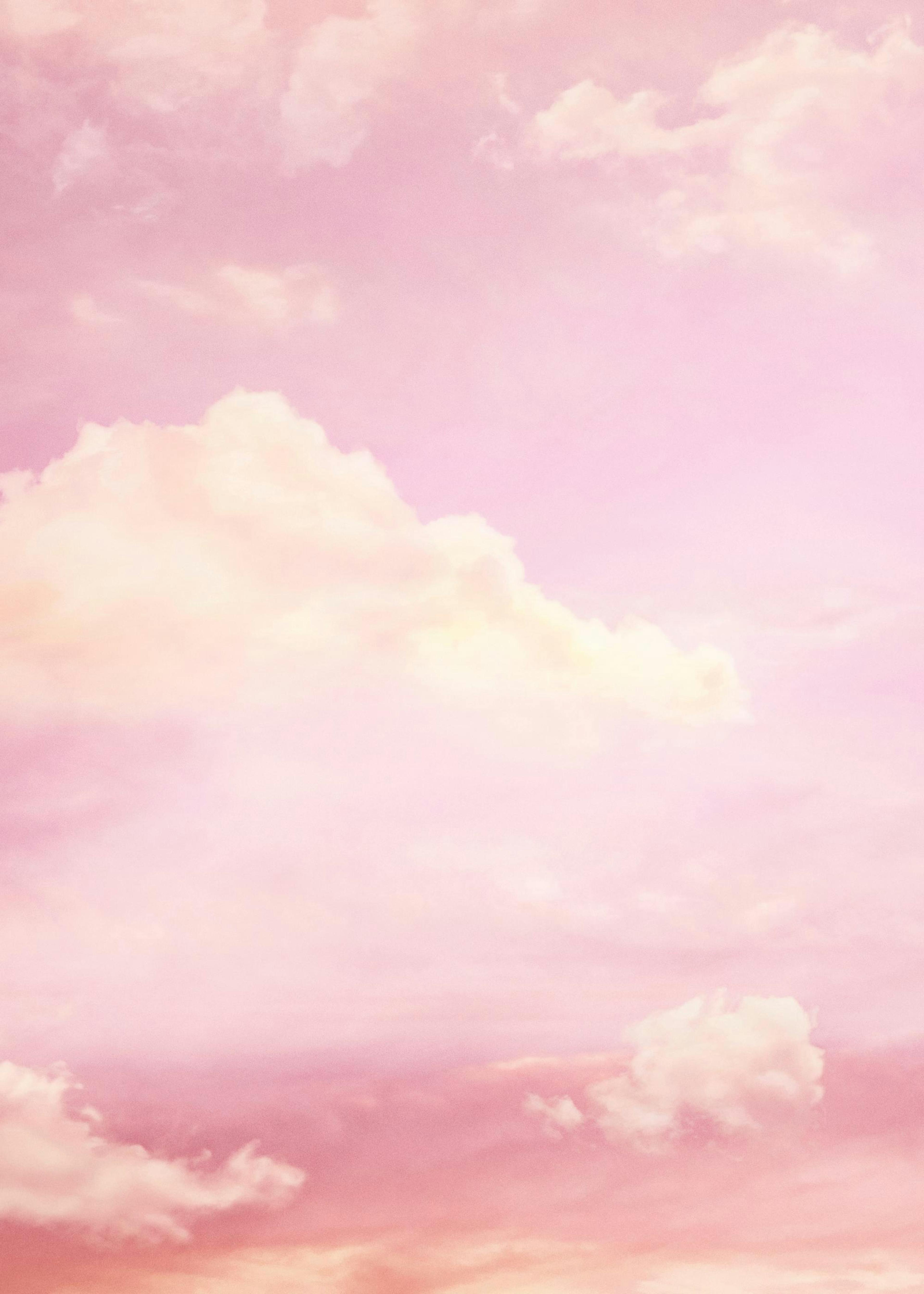 Roze Wolken Poster 0