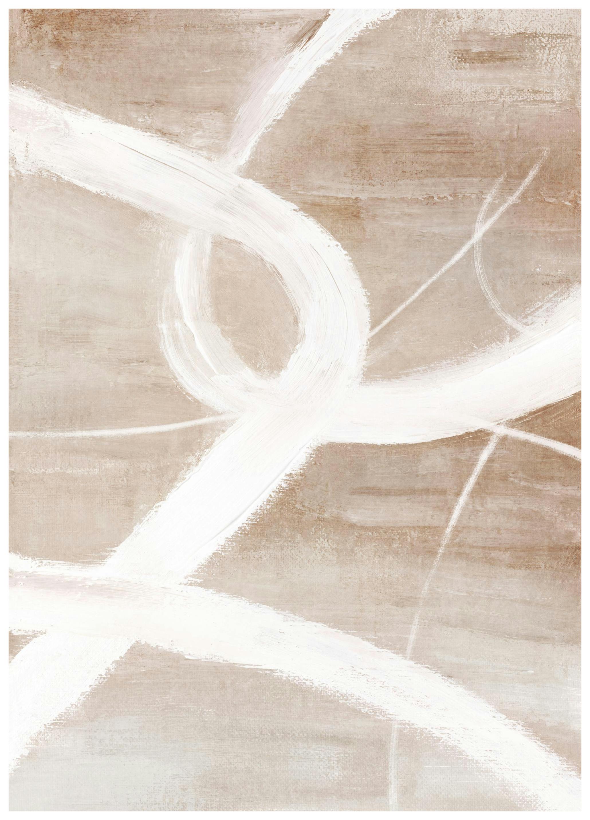 Abstract Beige No2 Poster (50x70 cm) - Poster Store
