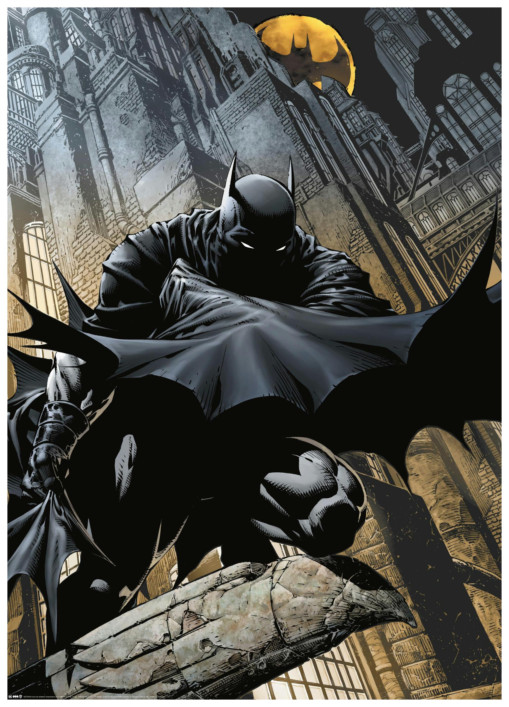 Batman™ - Under the Moon Poster (50x70 cm) - Poster Store