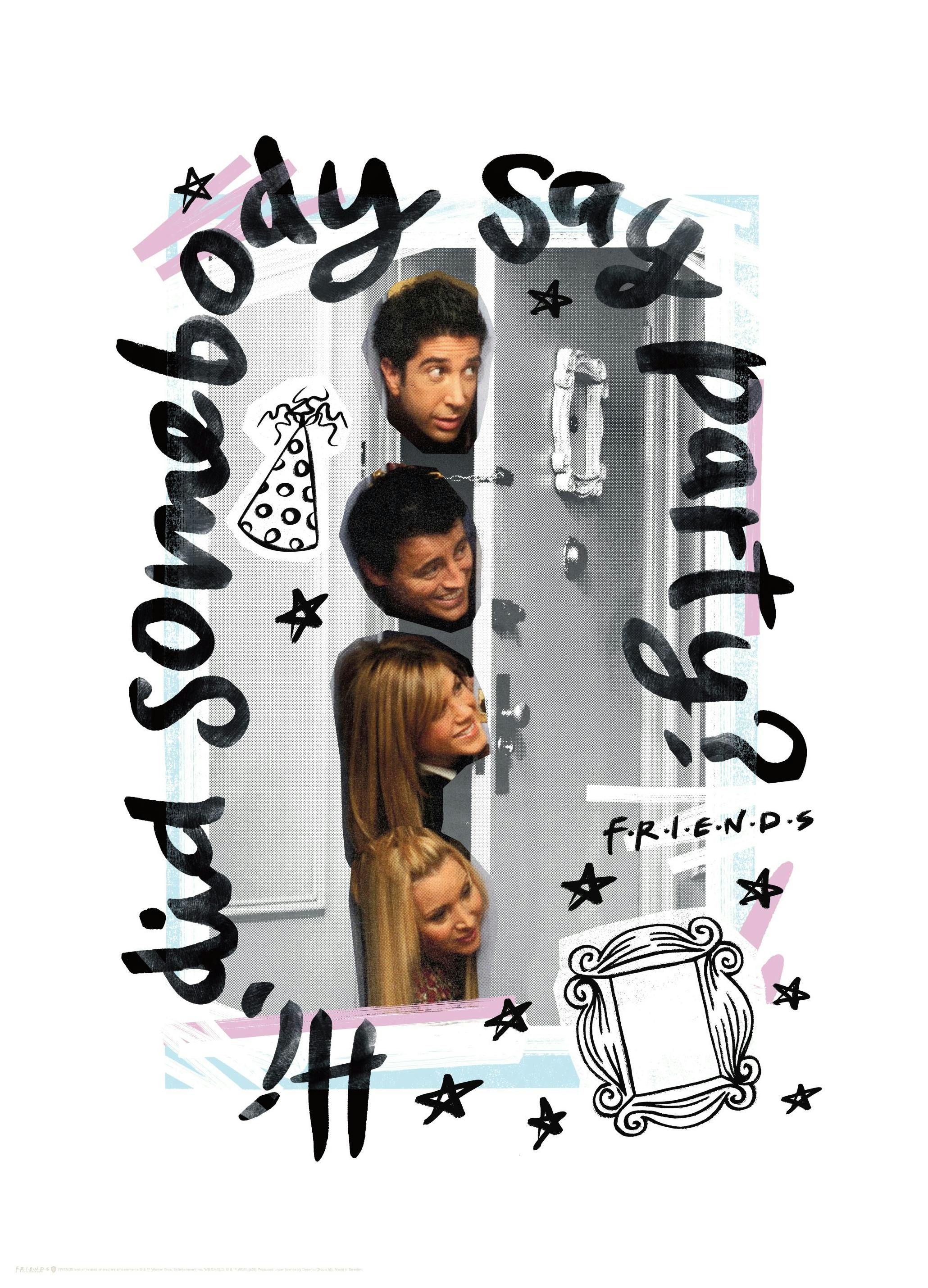 Friends™ - Party Poster (30x40 cm) - Poster Store