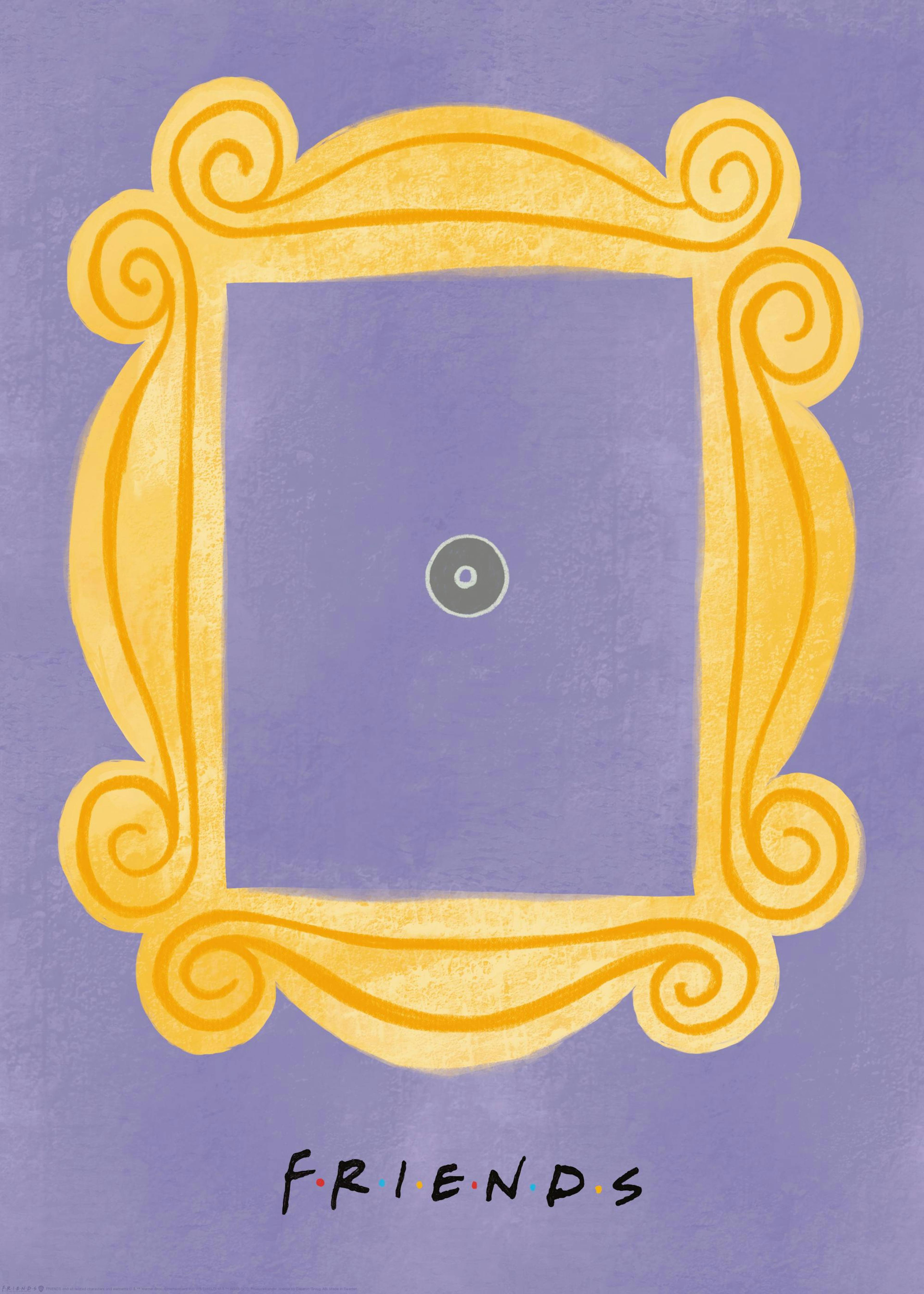 Friends™ - Peephole Frame Poster 0