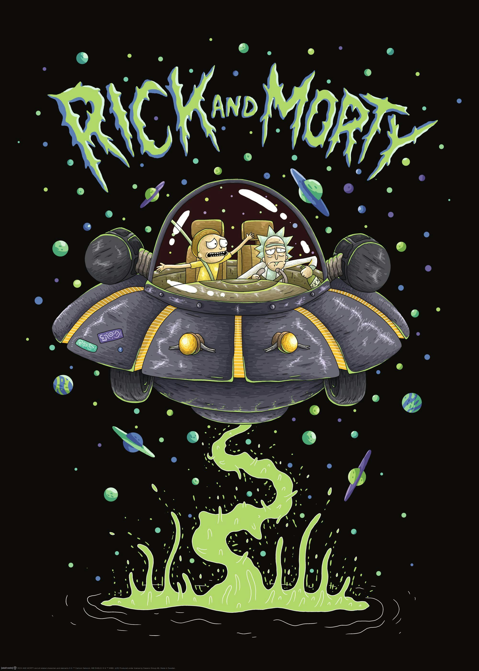 Rick and Morty™ Spaceship Affiche 0