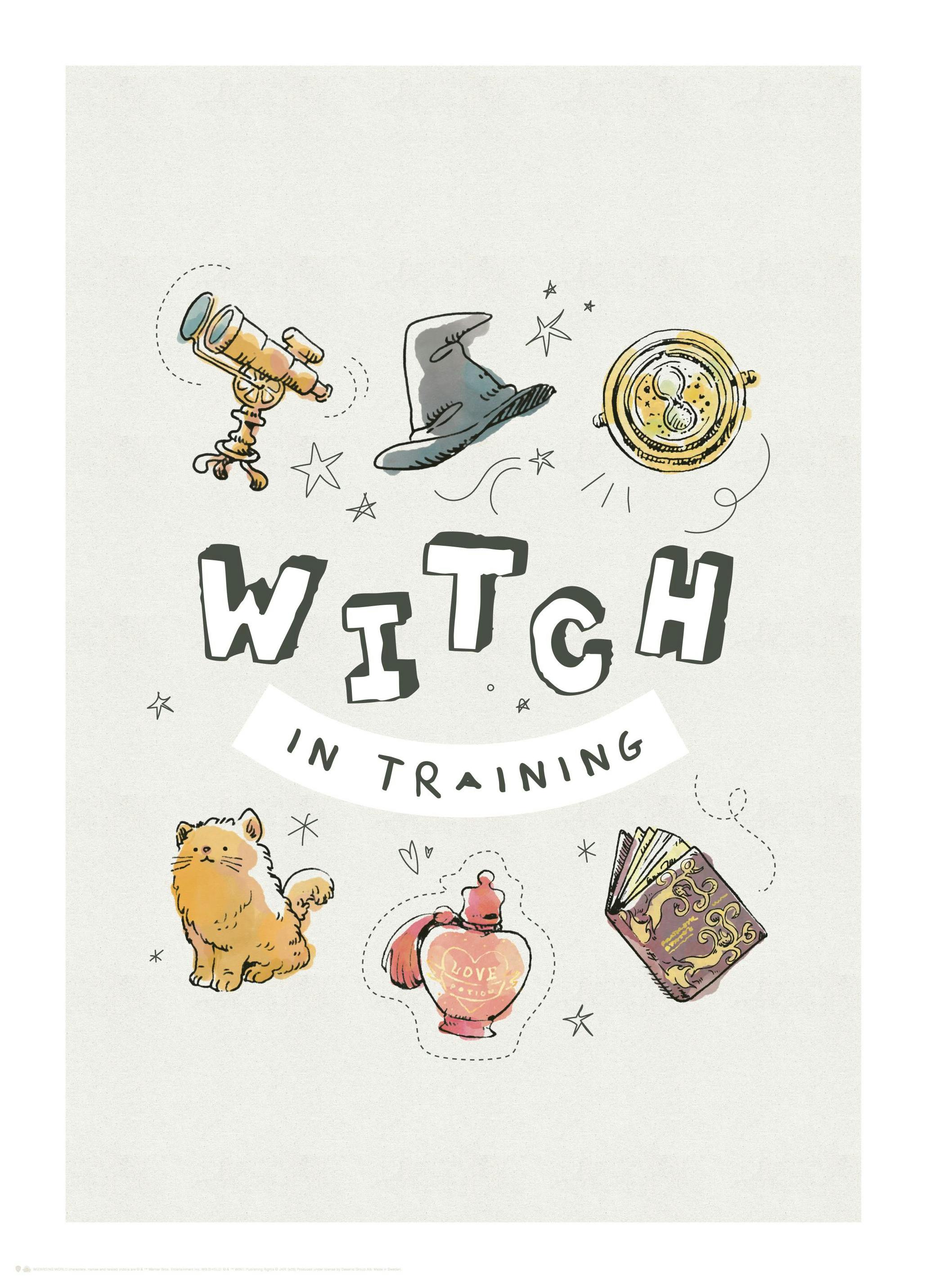 Harry Potter™ - Witch in Training Affiche (30x40 cm) - Poster Store