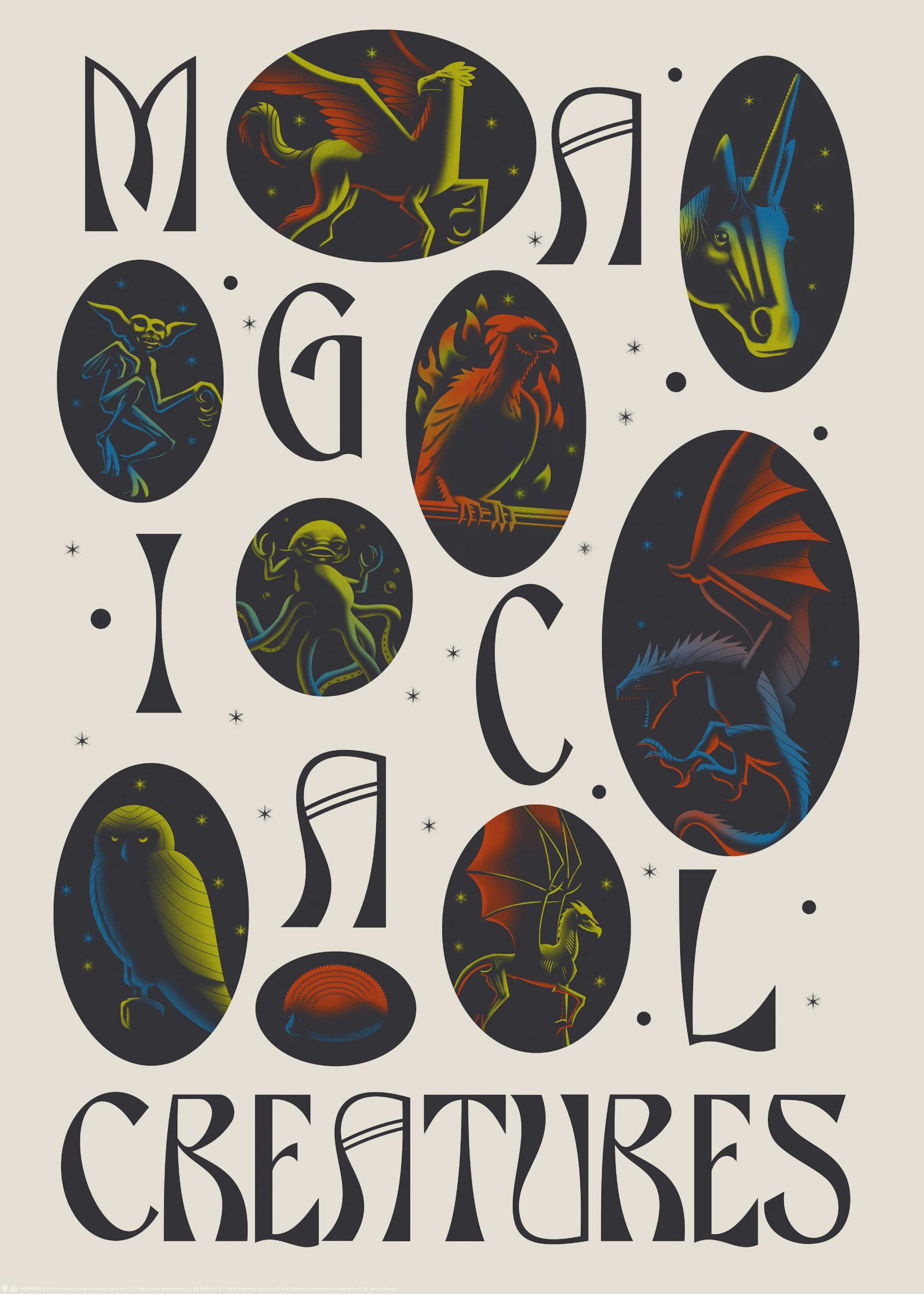 Harry Potter™ - Magical Creatures Poster 0