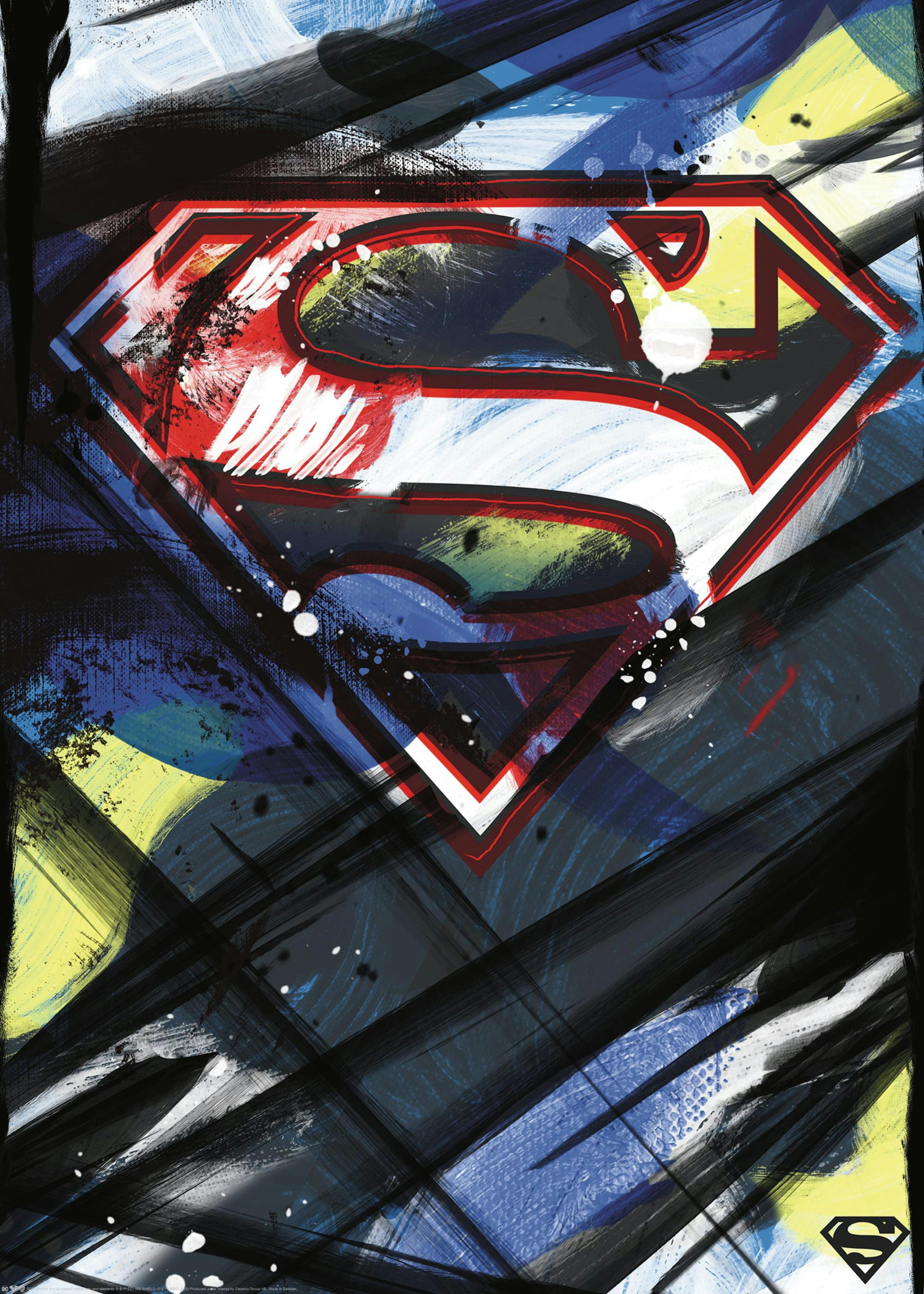 Superman™ - Logo Painting Poster 0