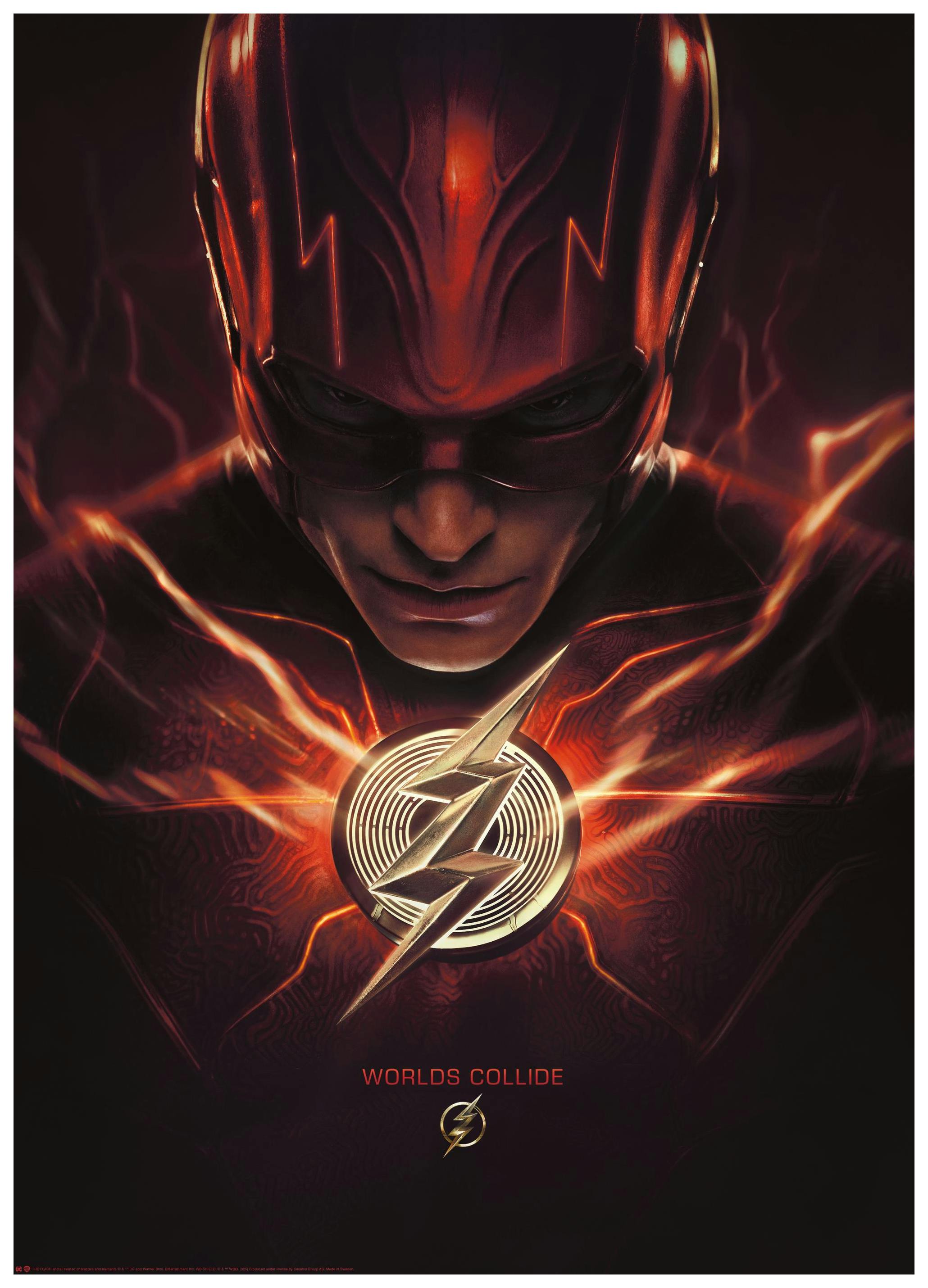 The Flash™ – Worlds Collide-plakat (50x70 cm) - Poster Store