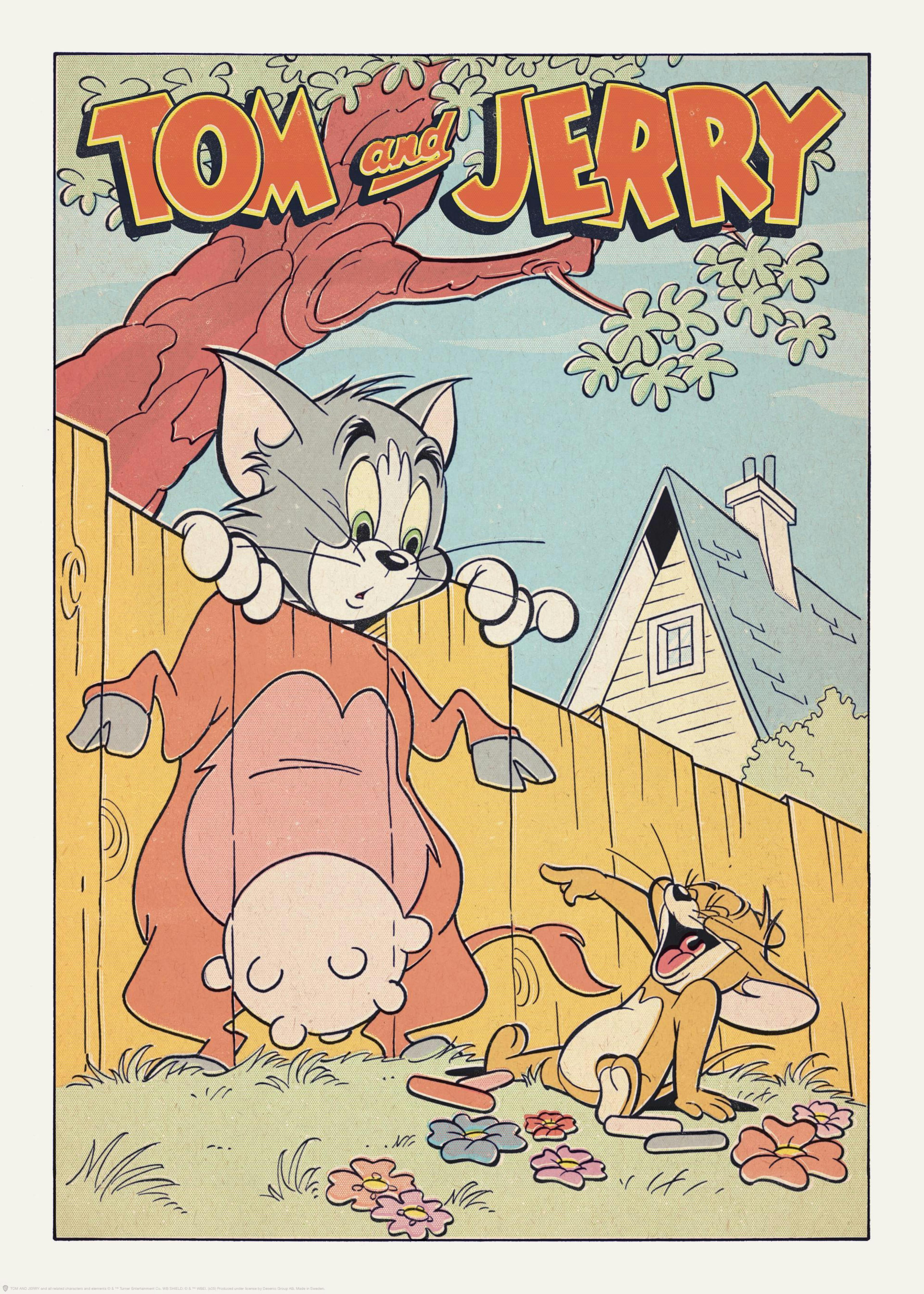 Tom & Jerry™ - Retro Cover Poster 0