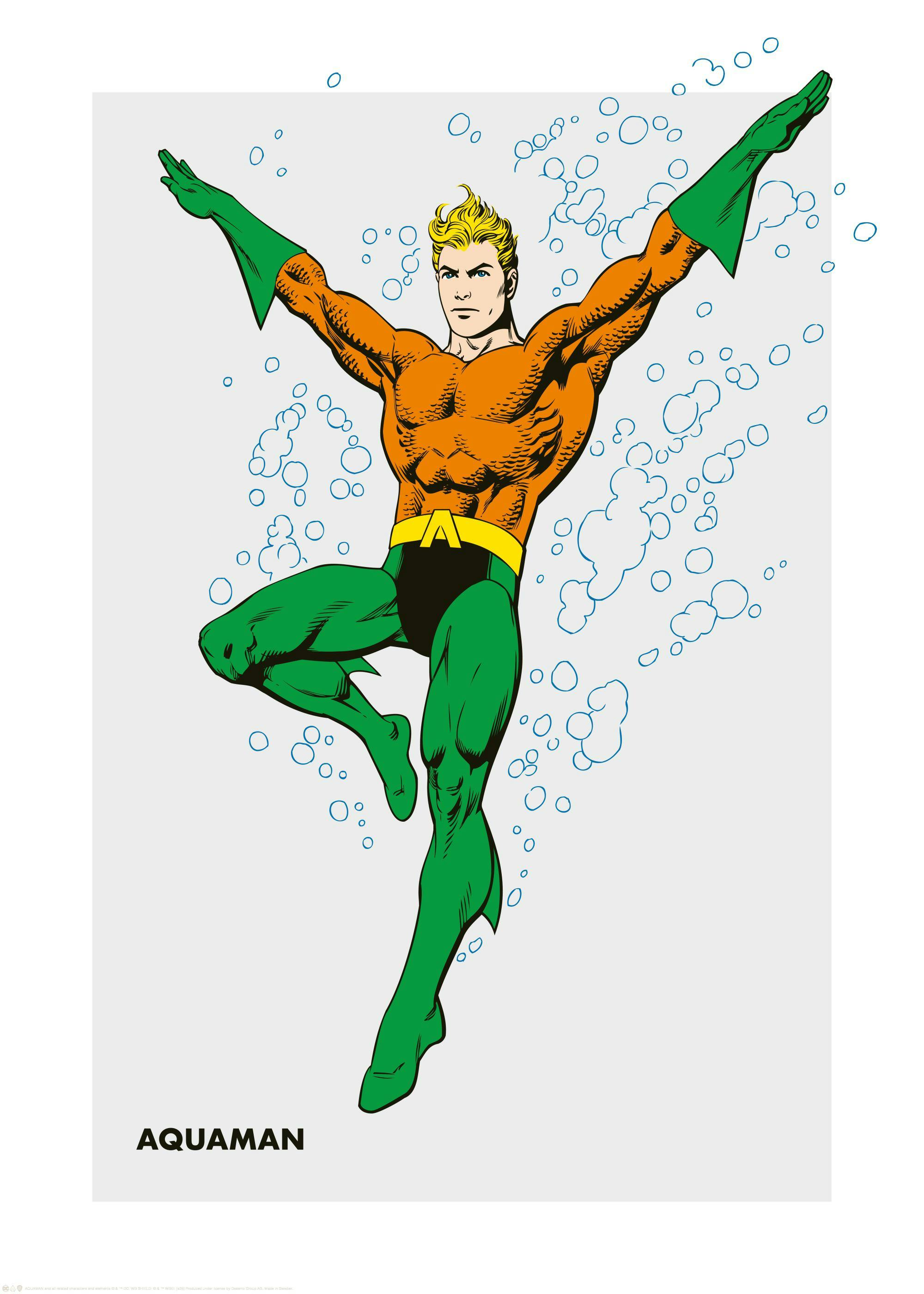 Aquaman™ - Retro Poster 0