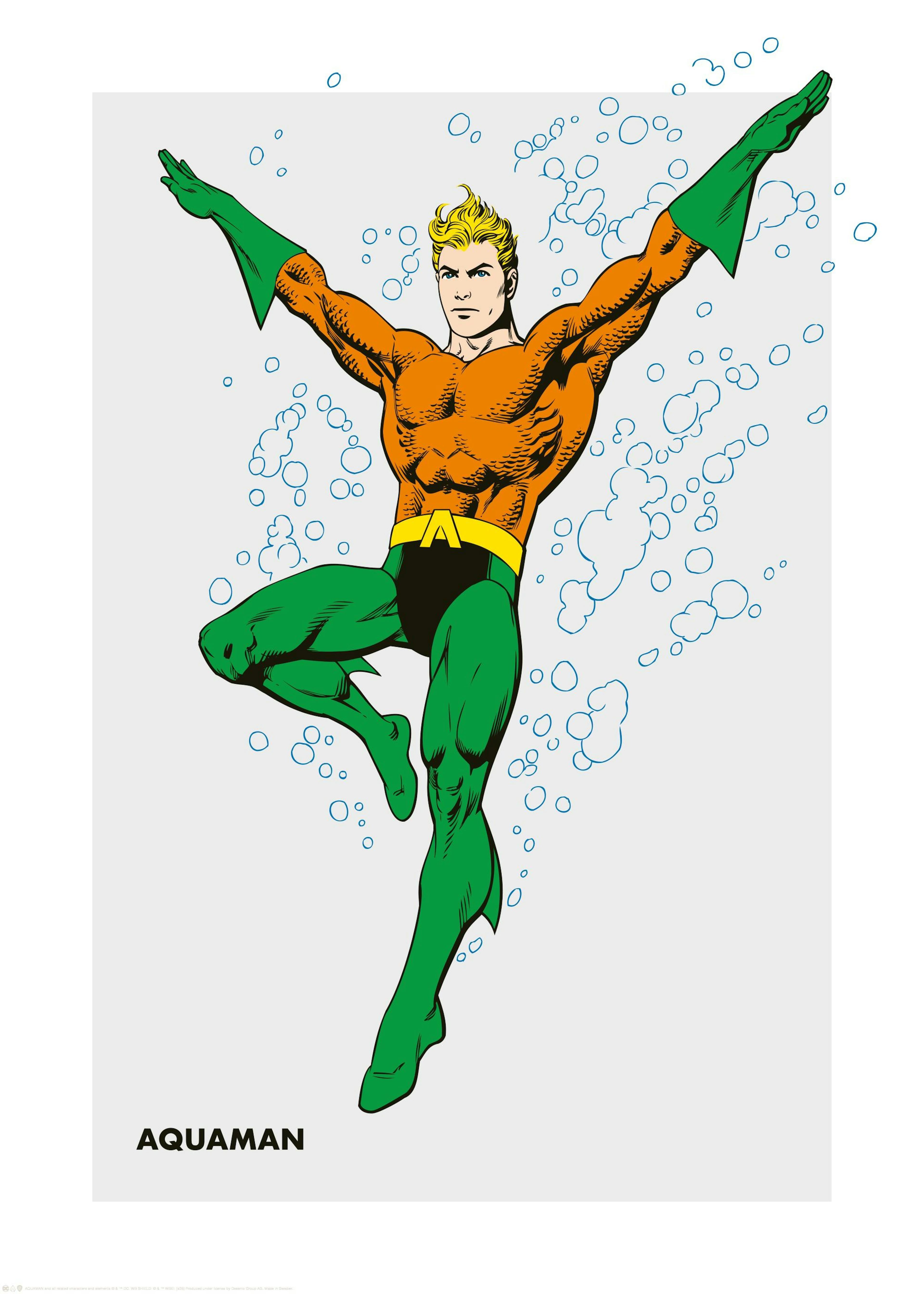 Aquaman™ - Retro Poster 0
