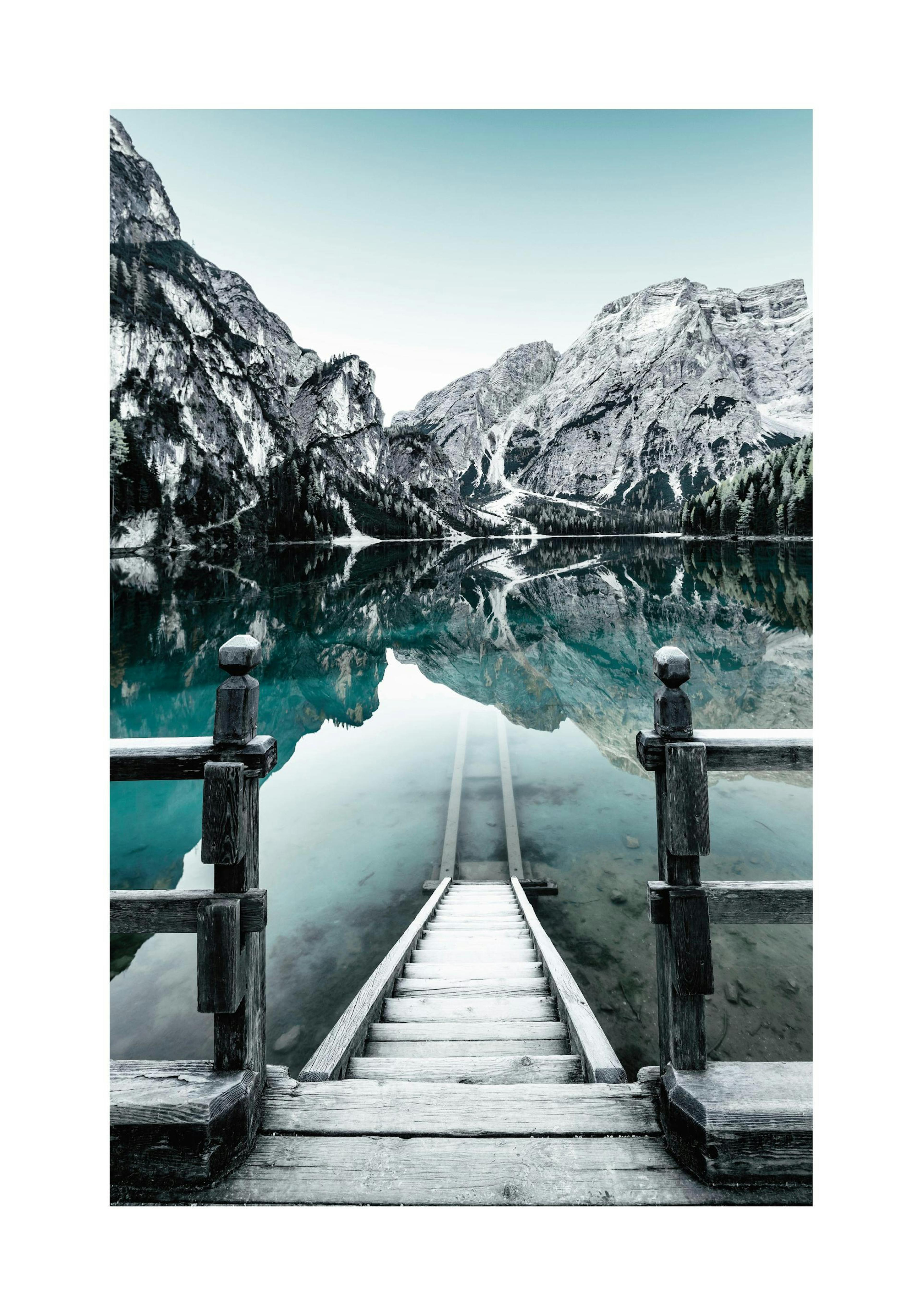 Lago de montaña Póster thumbnail