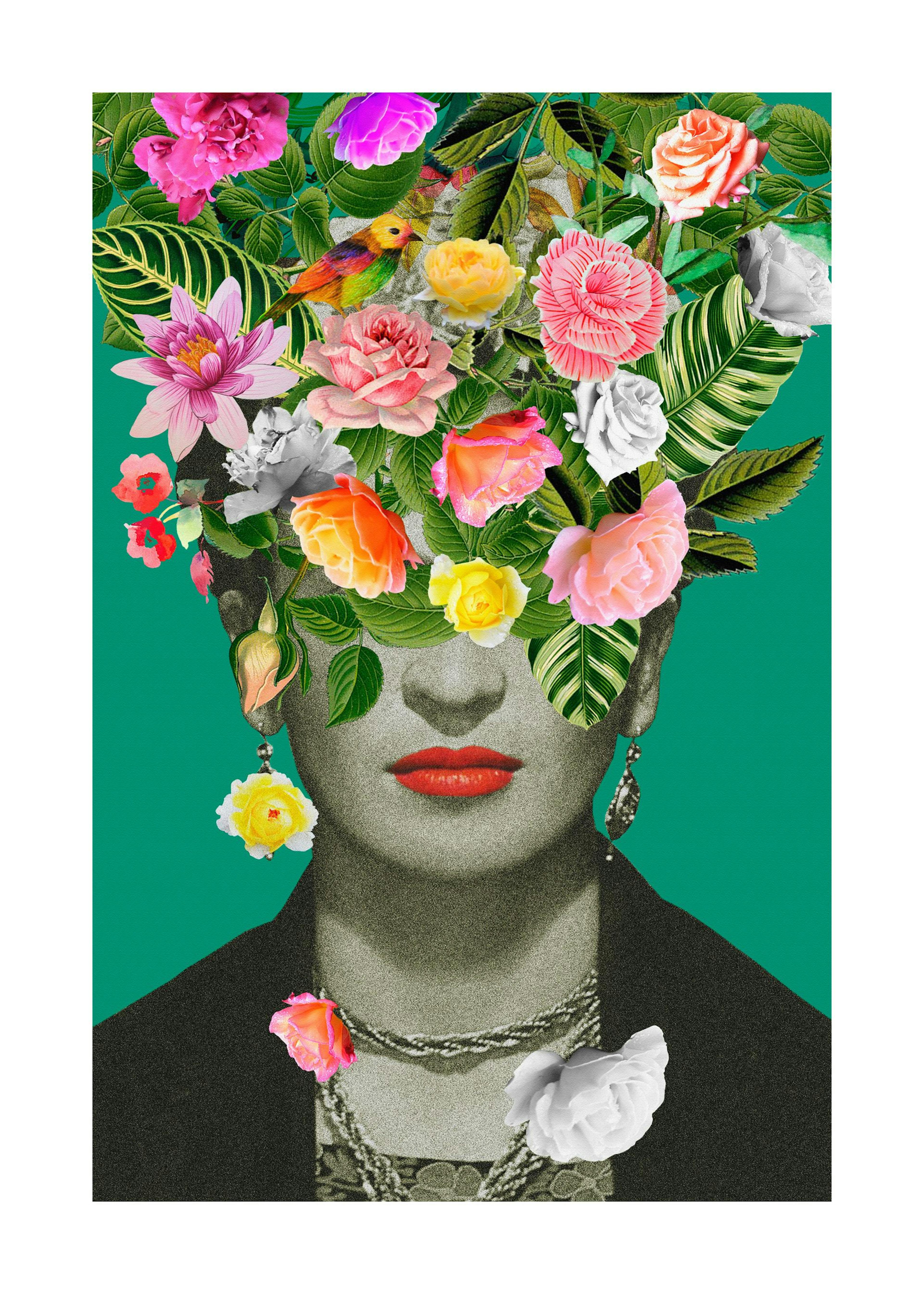 Frida floral Poster 0