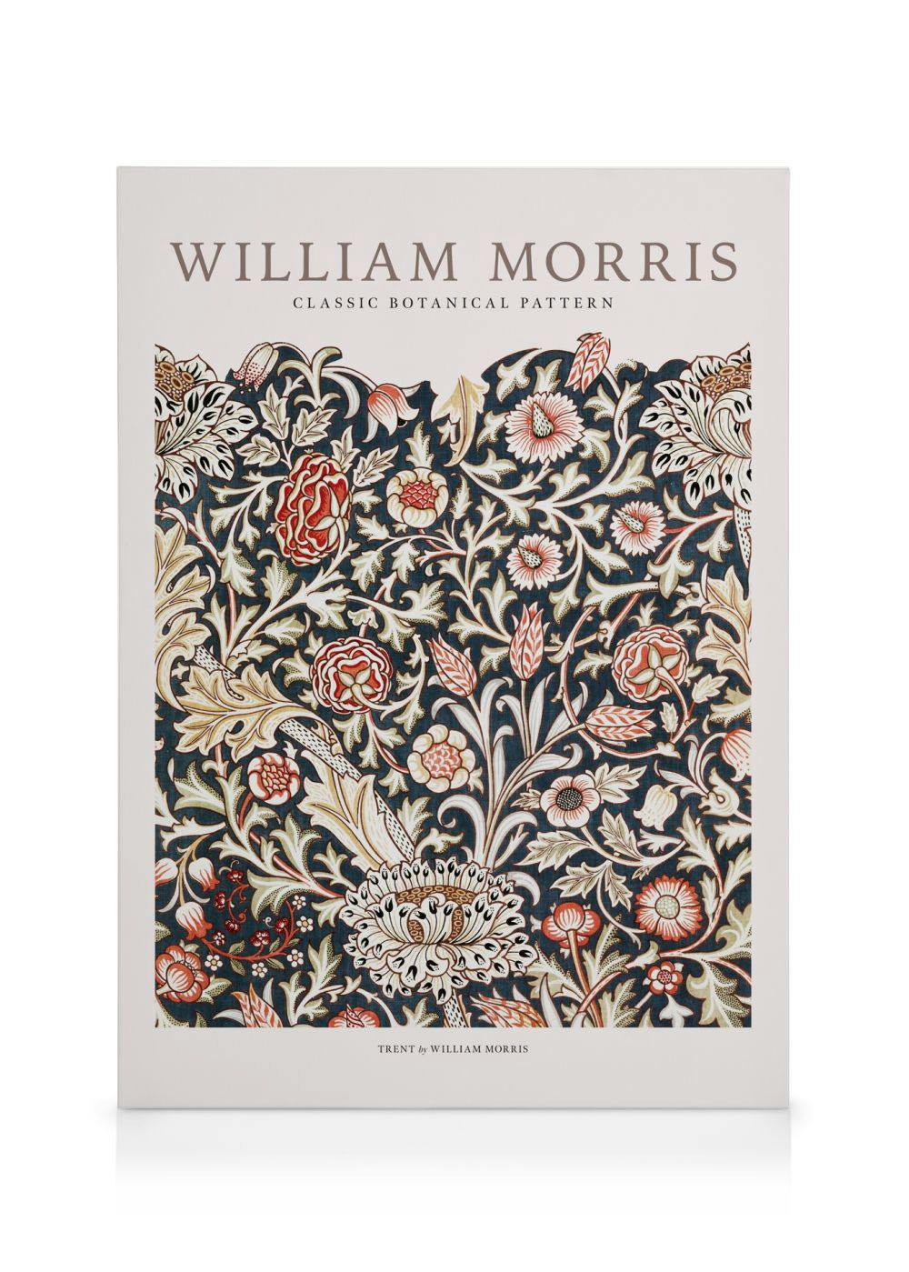 William Morris - Trent Lerret (30x40 cm - Eikeramme) - Poster Store