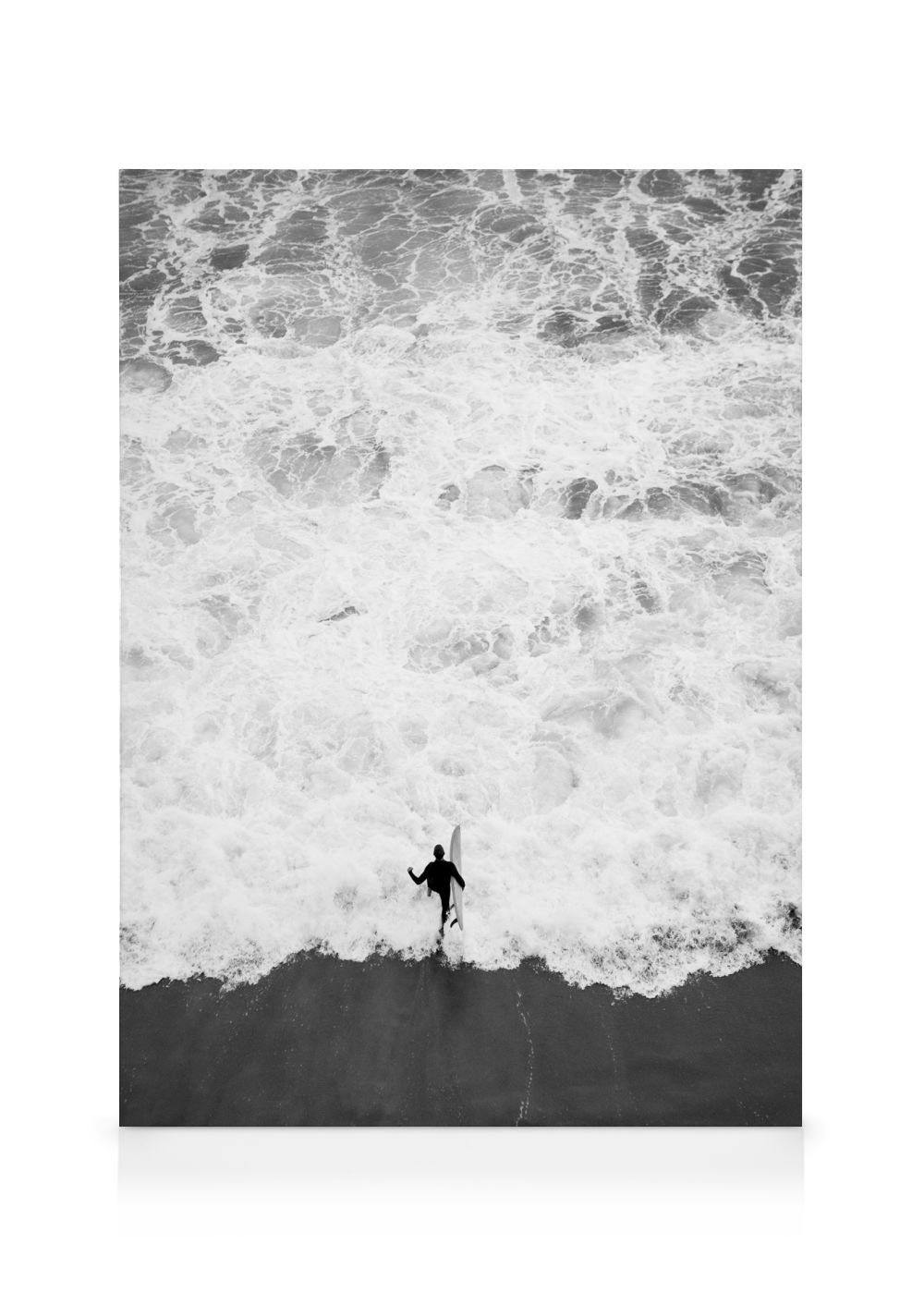 Running Into Ocean / Ocean Adventure Canvas print (70x100 cm) - Poster Store