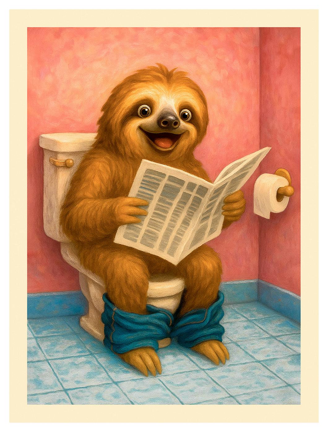 Trust the Timing Poster (21x30 cm) - Poster Store