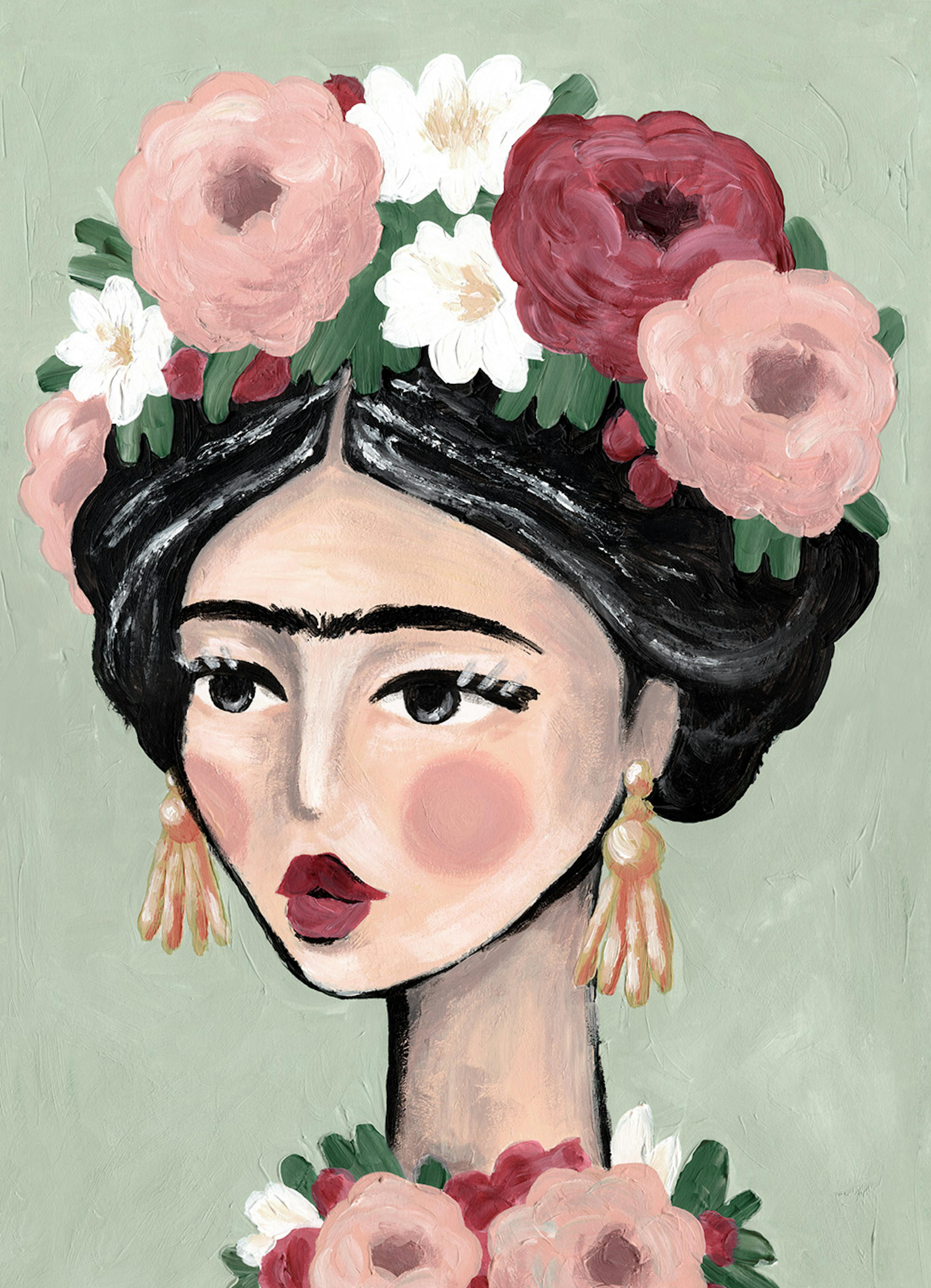 Peinture Frida Kahlo Poster thumbnail