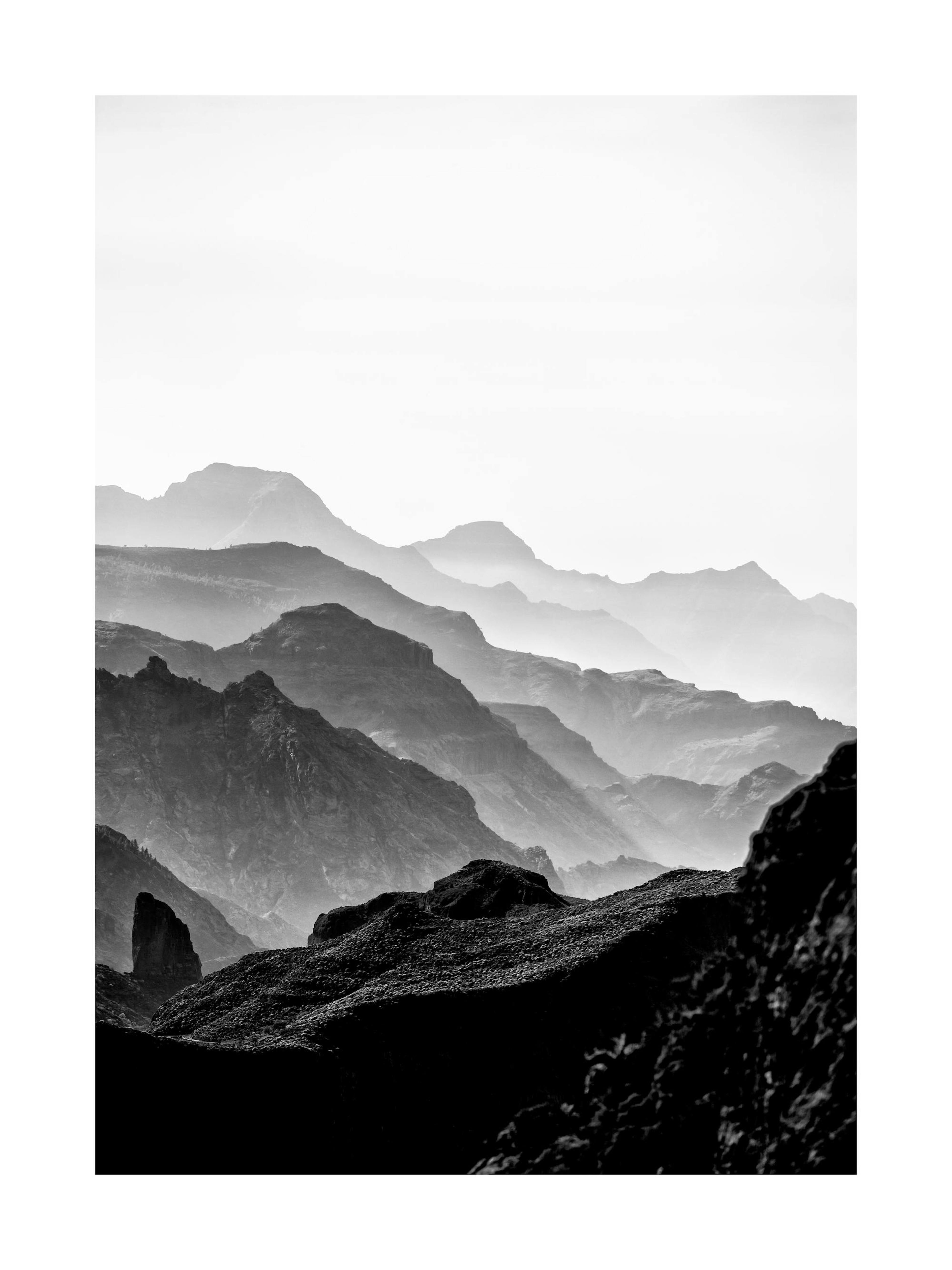 Black mountains Poster thumbnail