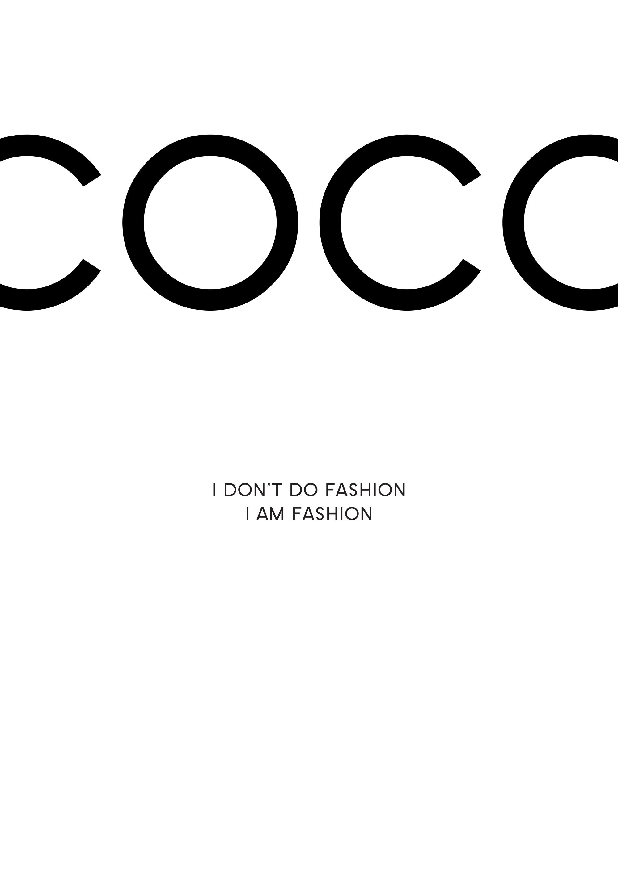 COCO ポスター ファッション名言 | Poster Store JP