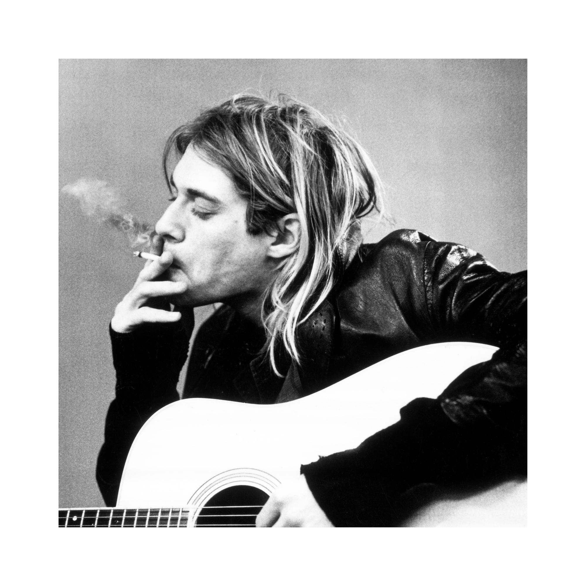 Kurt Cobain Black and White Poster | Poster Store UK