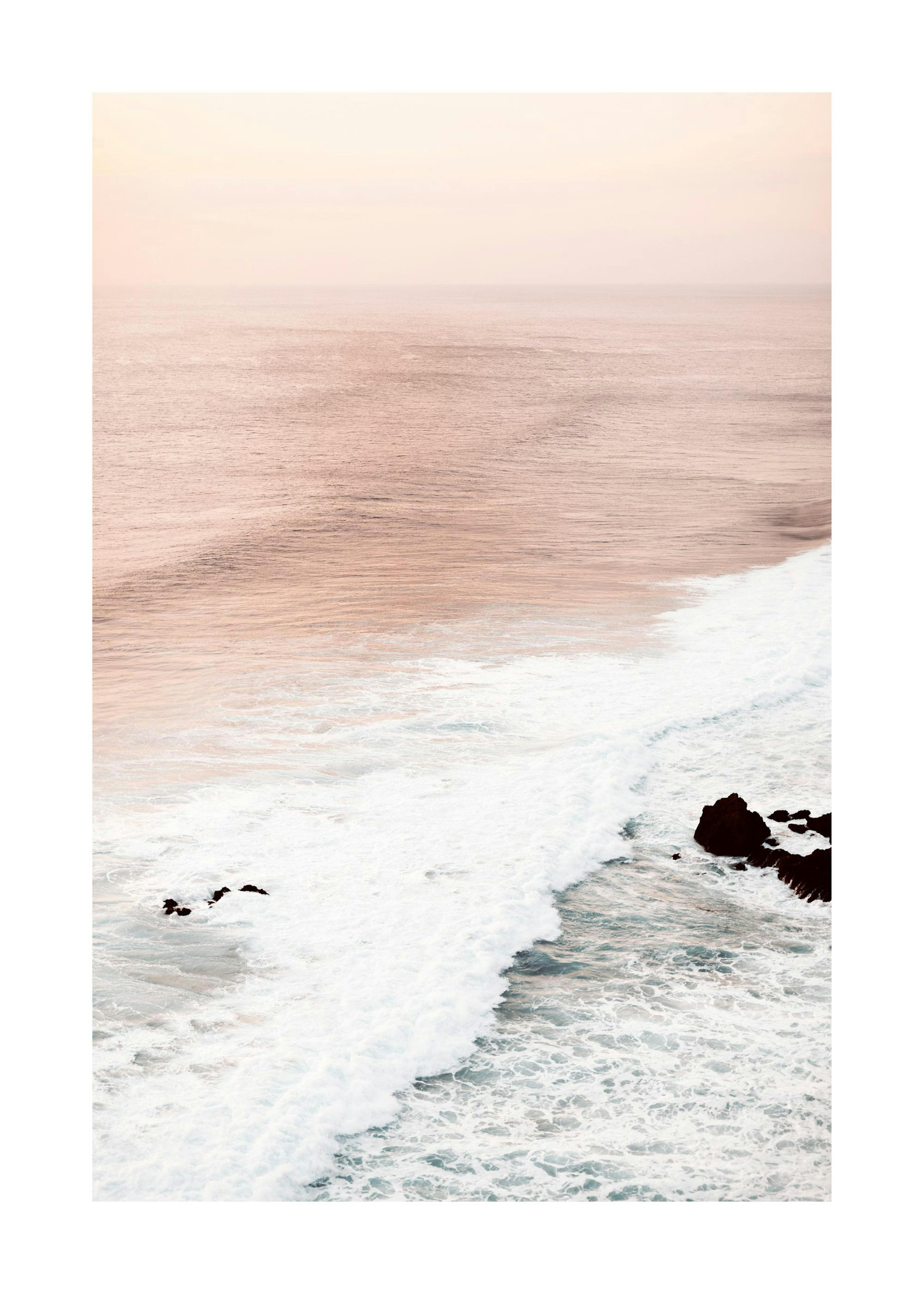 Pastel Waves Poster 0