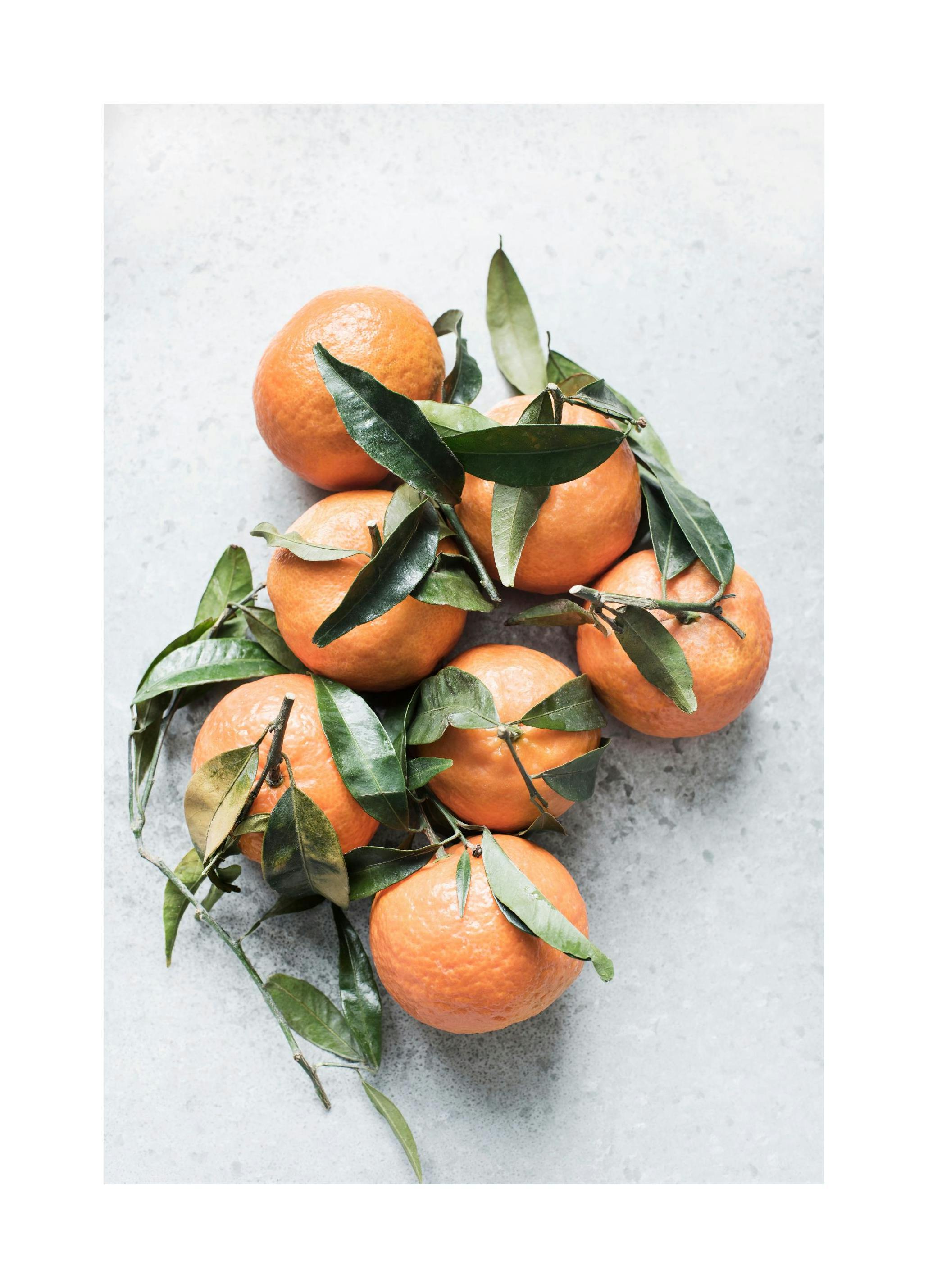 Mandarines Poster (50x70 cm) - Poster Store