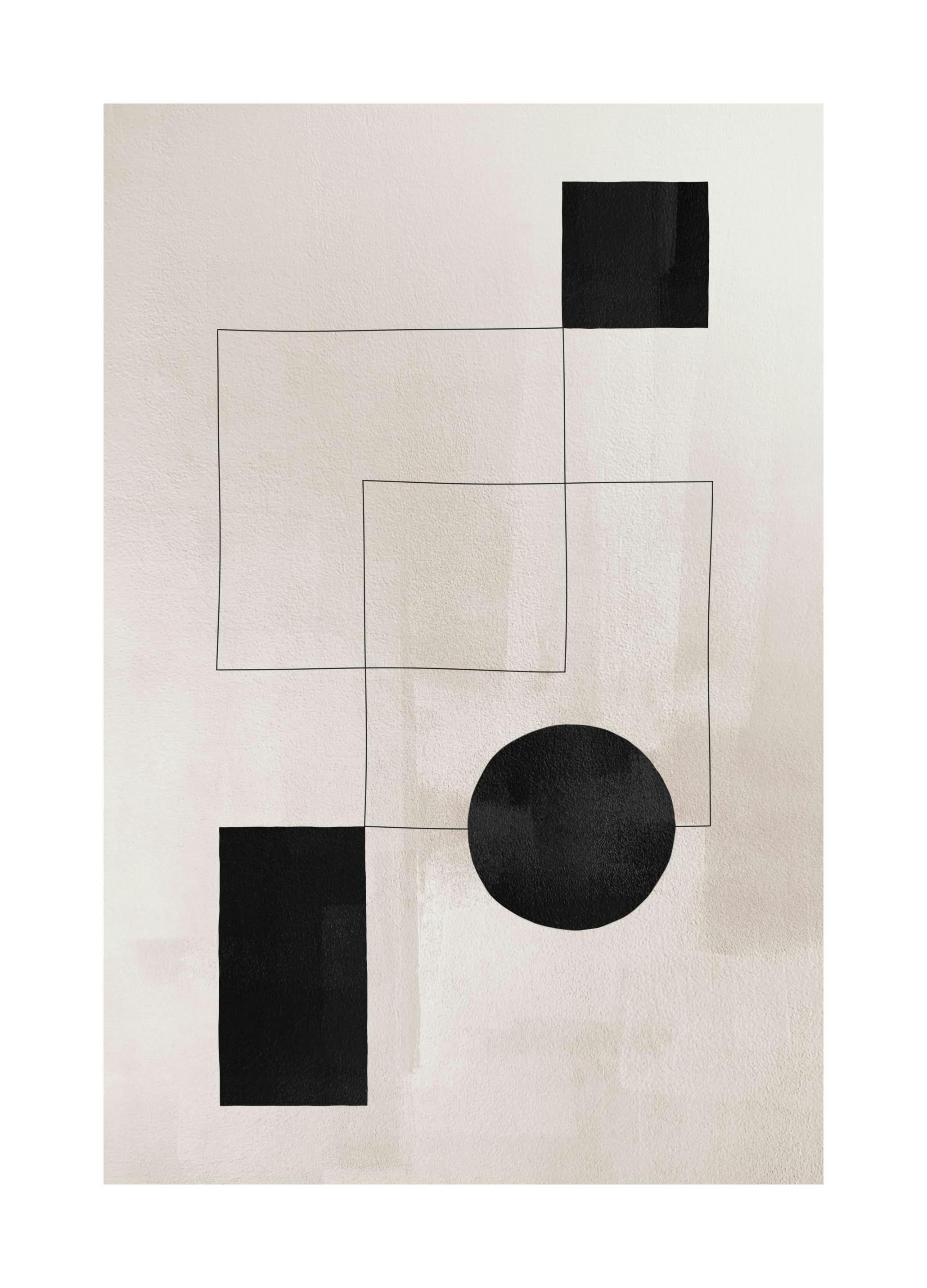 Berlin Squares No1 Poster (50x70 cm) - Poster Store