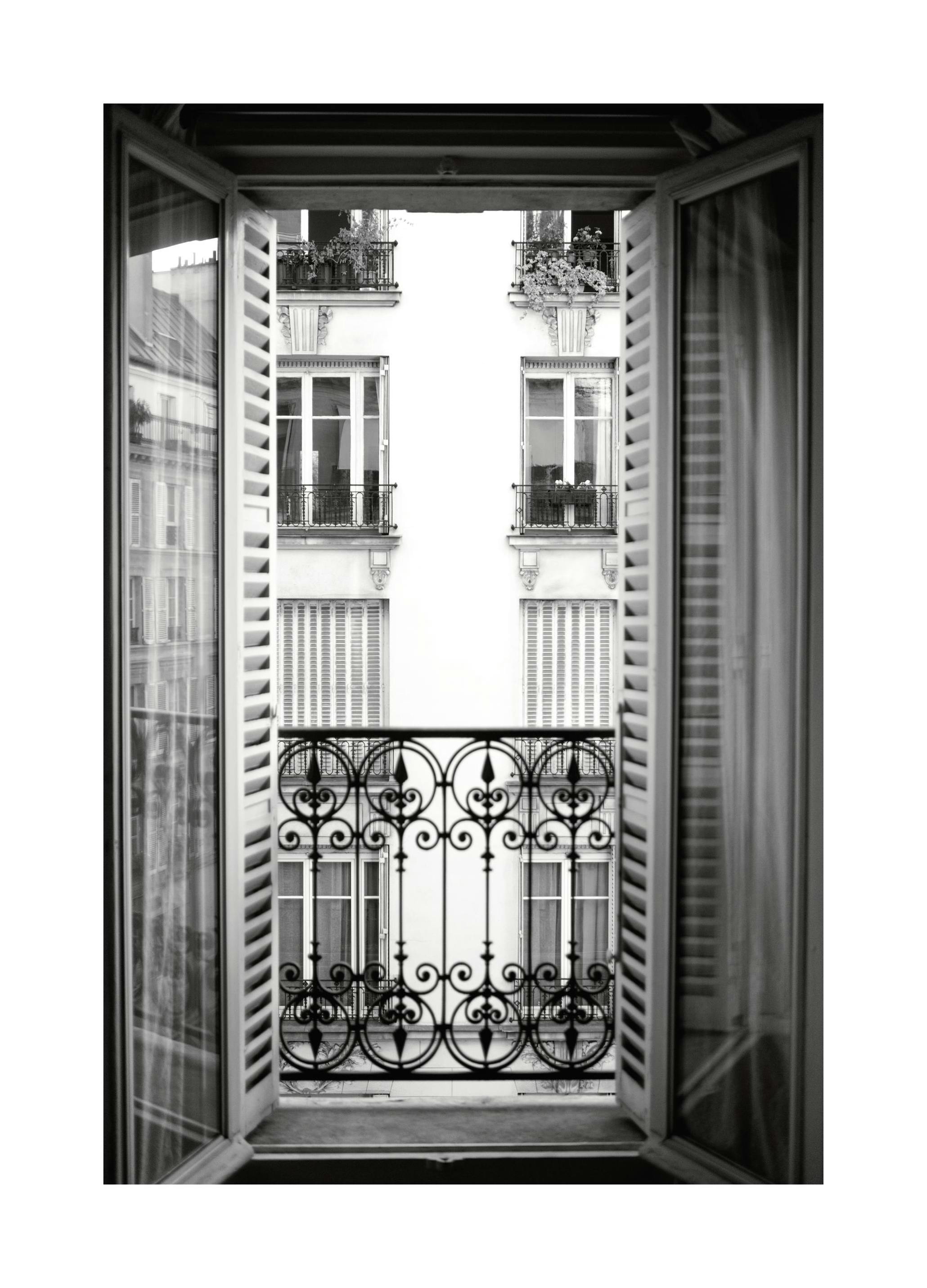Paris Window Poster (21x30 cm) - Poster Store