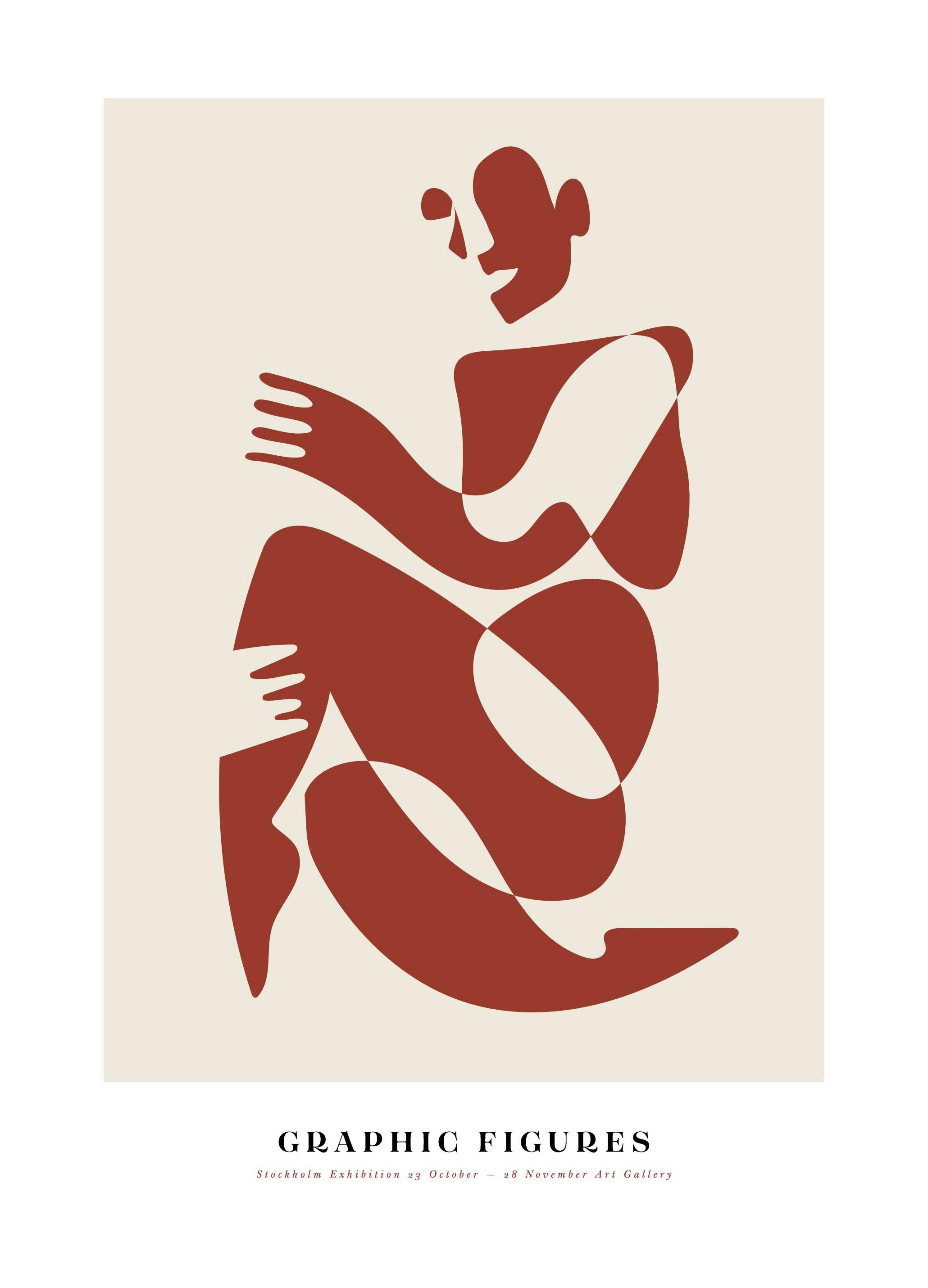 Figures Graphiques No2 Poster (50x70 cm) - Poster Store