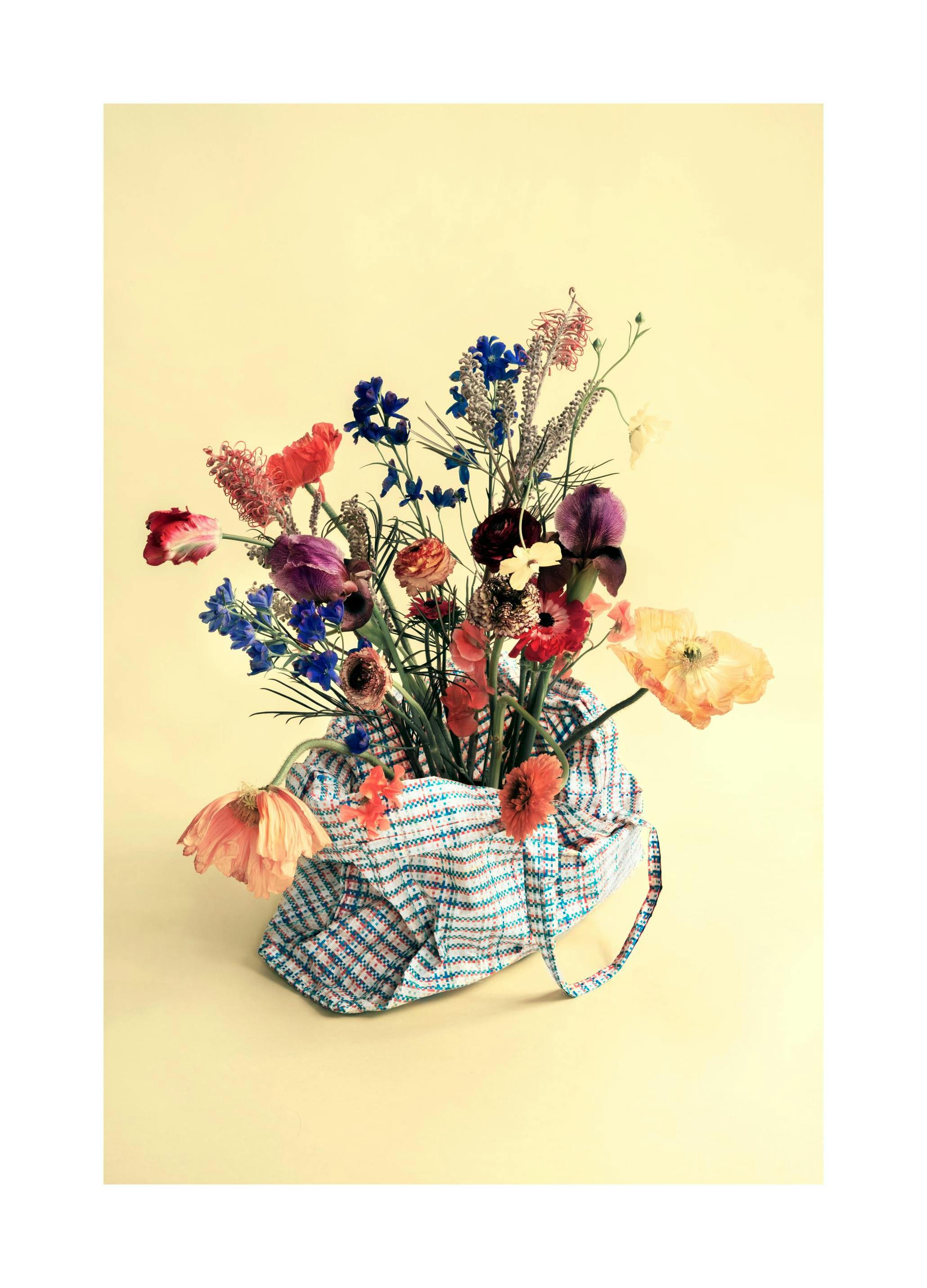 Natura Morta Gialla con Fiori Poster (50x70 cm) - Poster Store