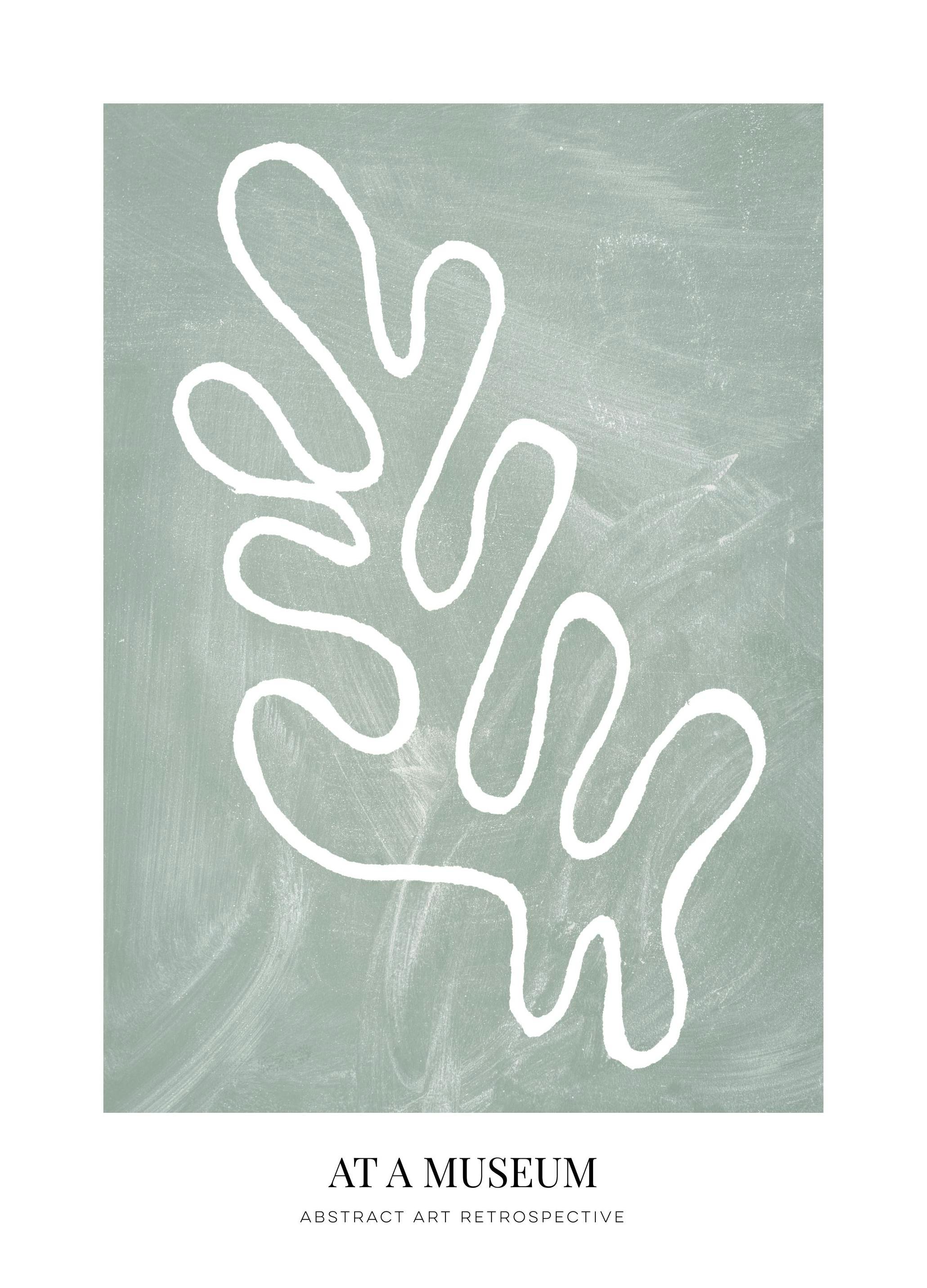 Mint Pastel Poster (50x70 cm) - Poster Store