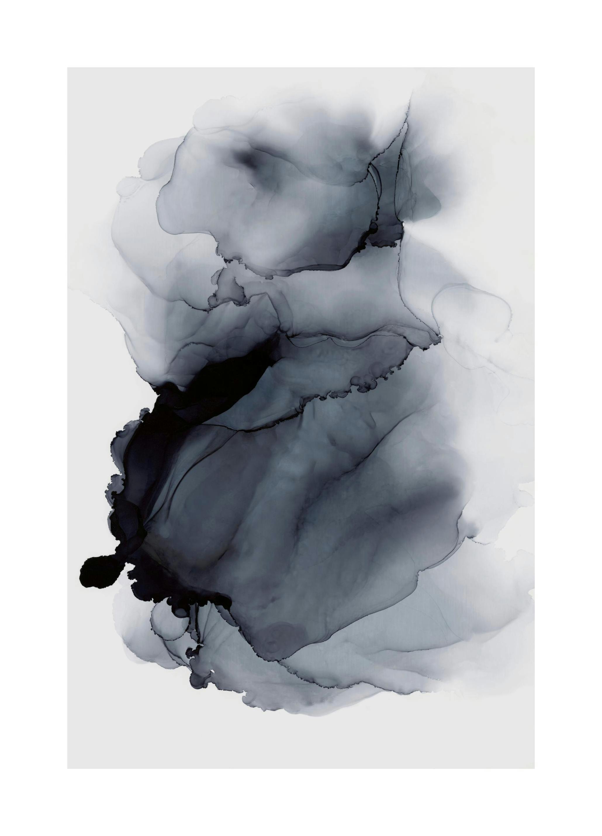 Prints Ink Flow No1 Poster (50x70 cm) - Poster Store