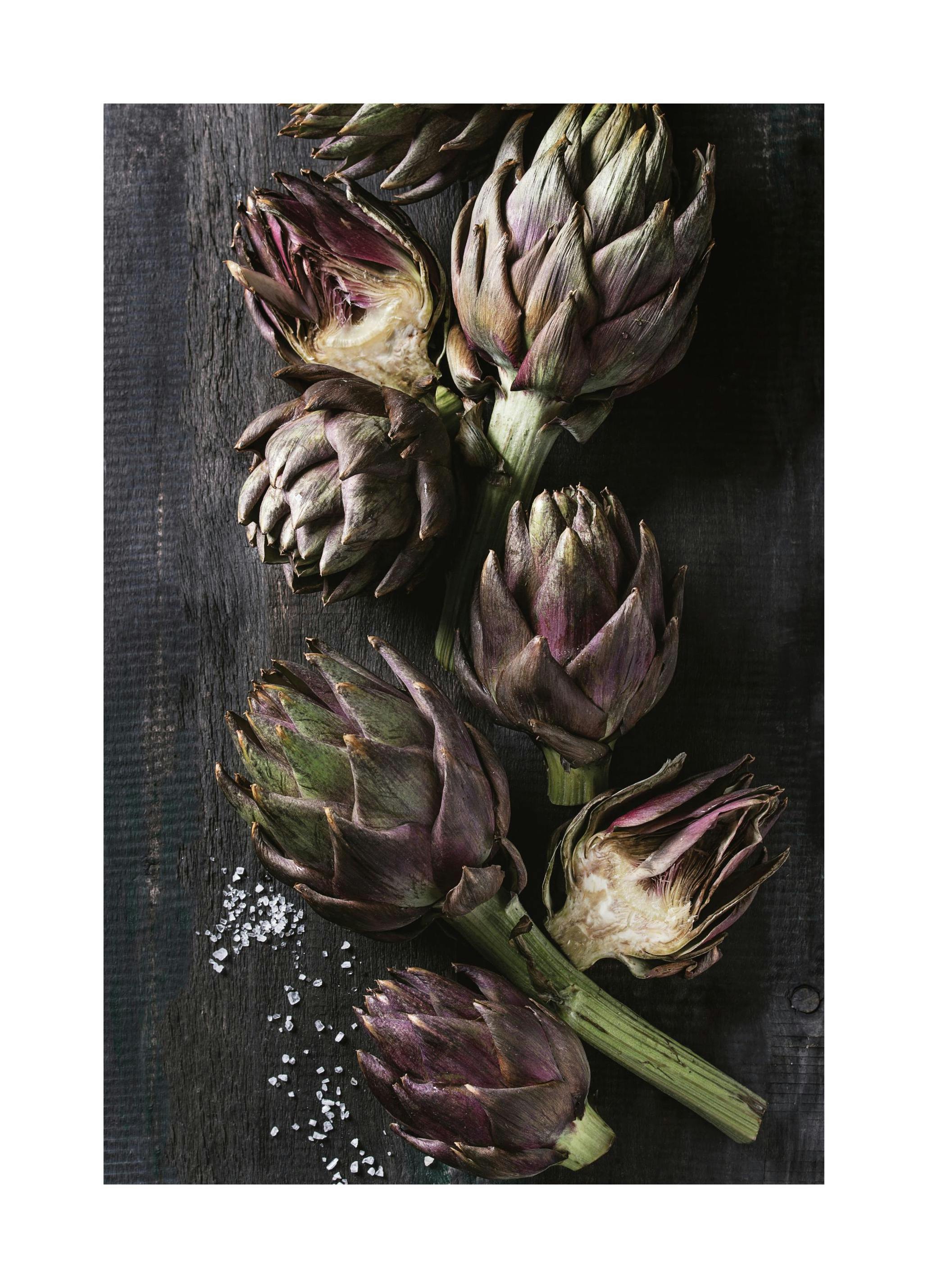 Artisjokken en Zout Poster (50x70 cm) - Poster Store