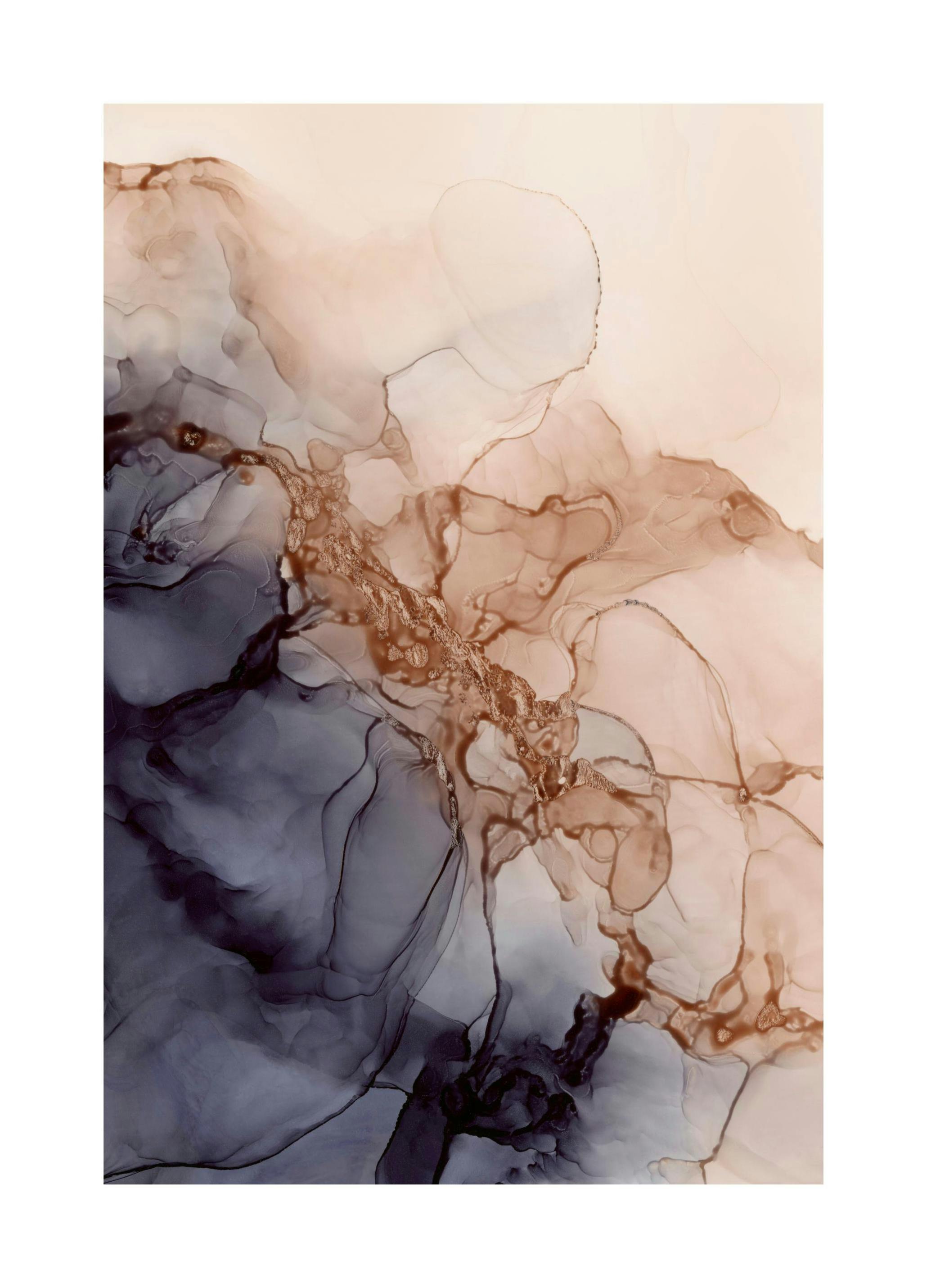 Liquid Formations No1 Plakat (50x70 cm) - Poster Store