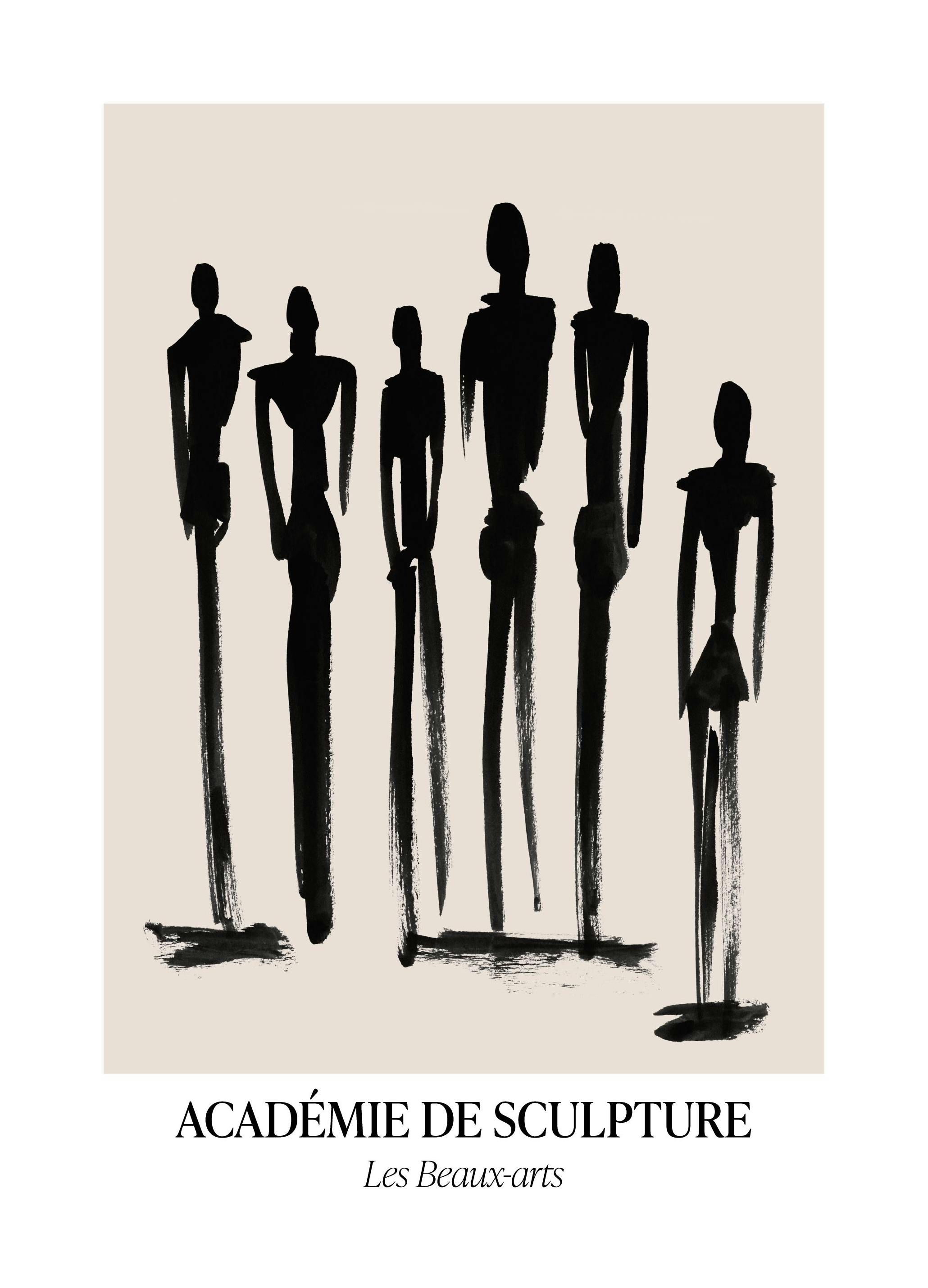 Les Beaux-Arts No2 Poster (50x70 cm) - Poster Store