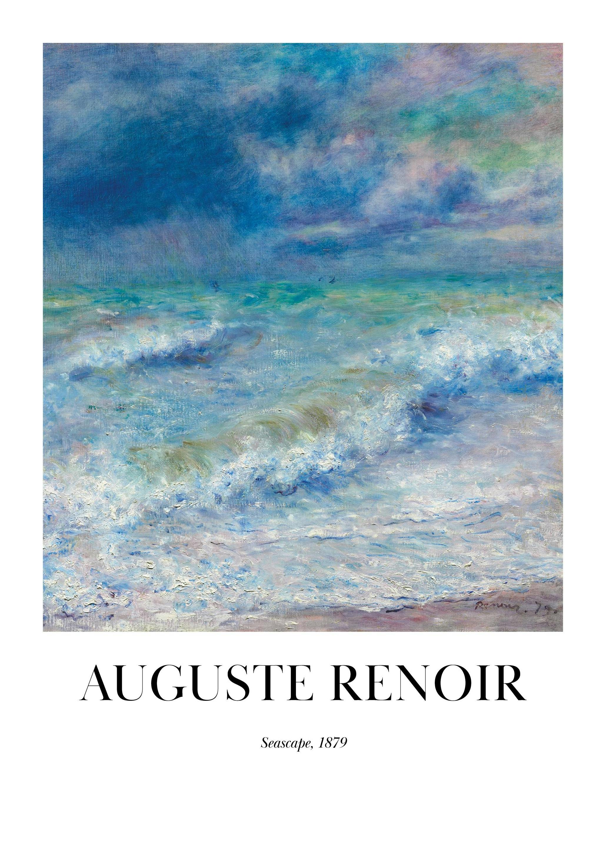 Renoir - Seascape Poster (50x70 cm) - Poster Store