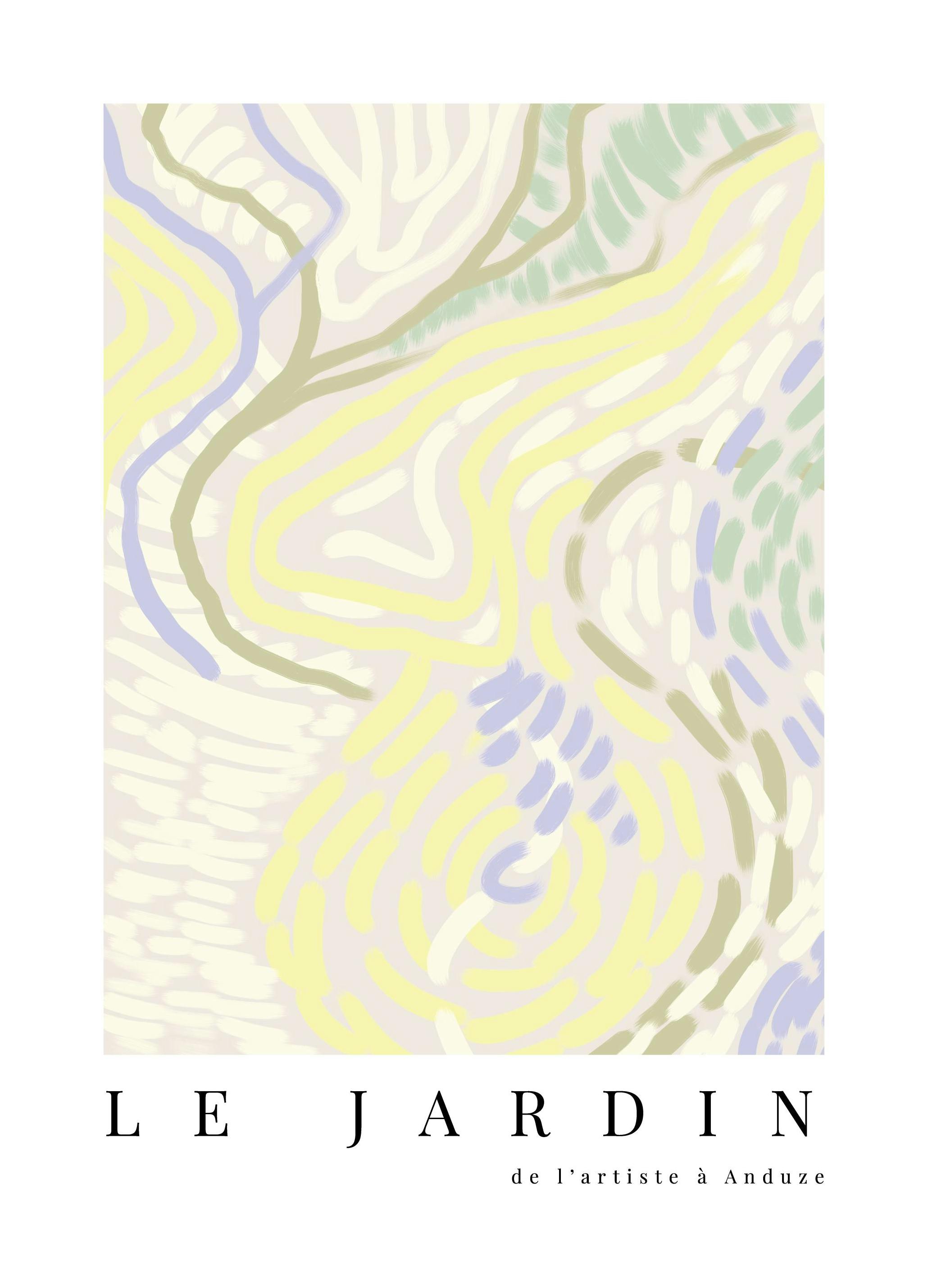 Le Jardin No4 Plakat (50x70 cm) - Poster Store