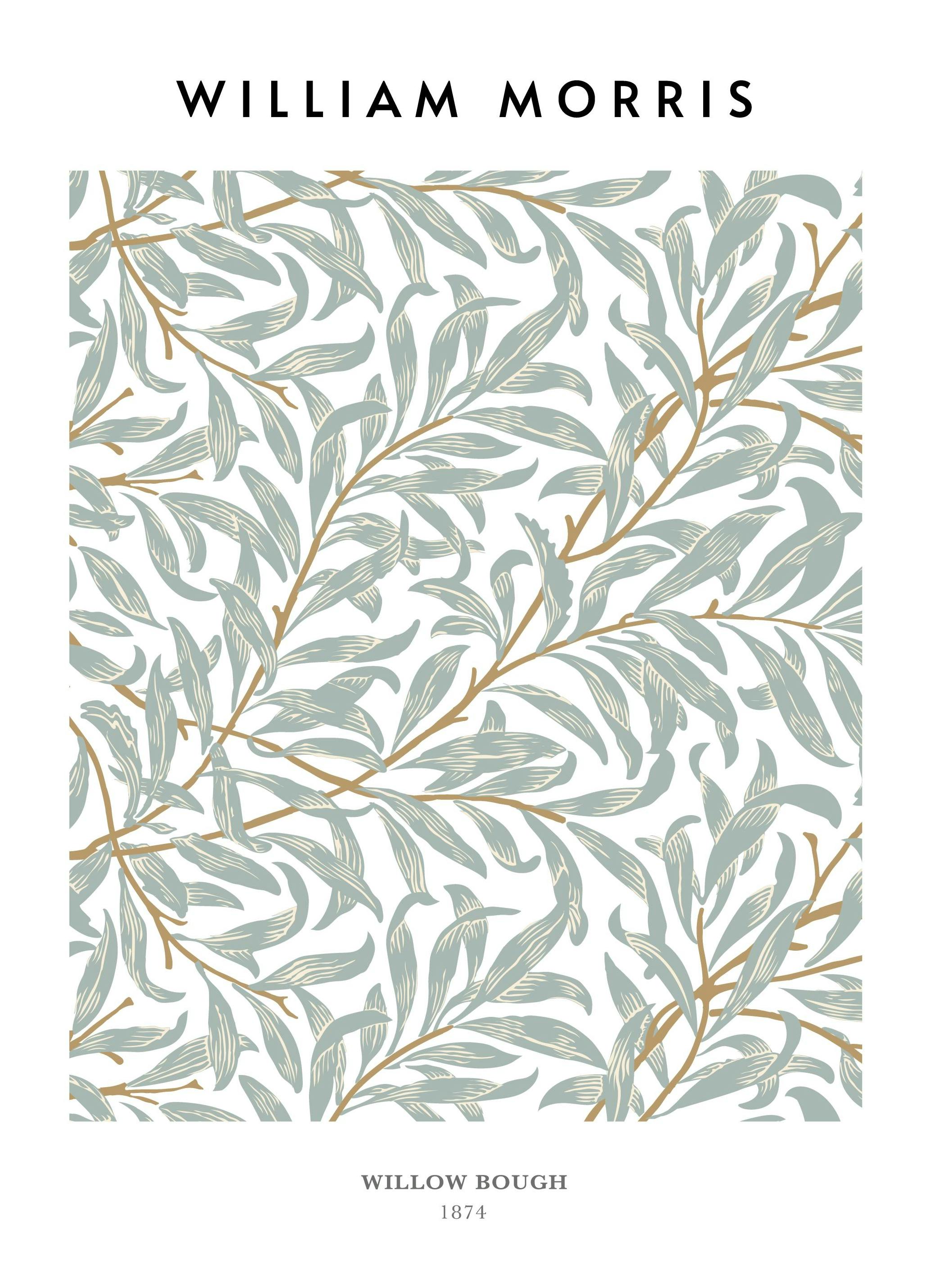 William Morris - Willow Bough Poster (30x40 cm) - Poster Store
