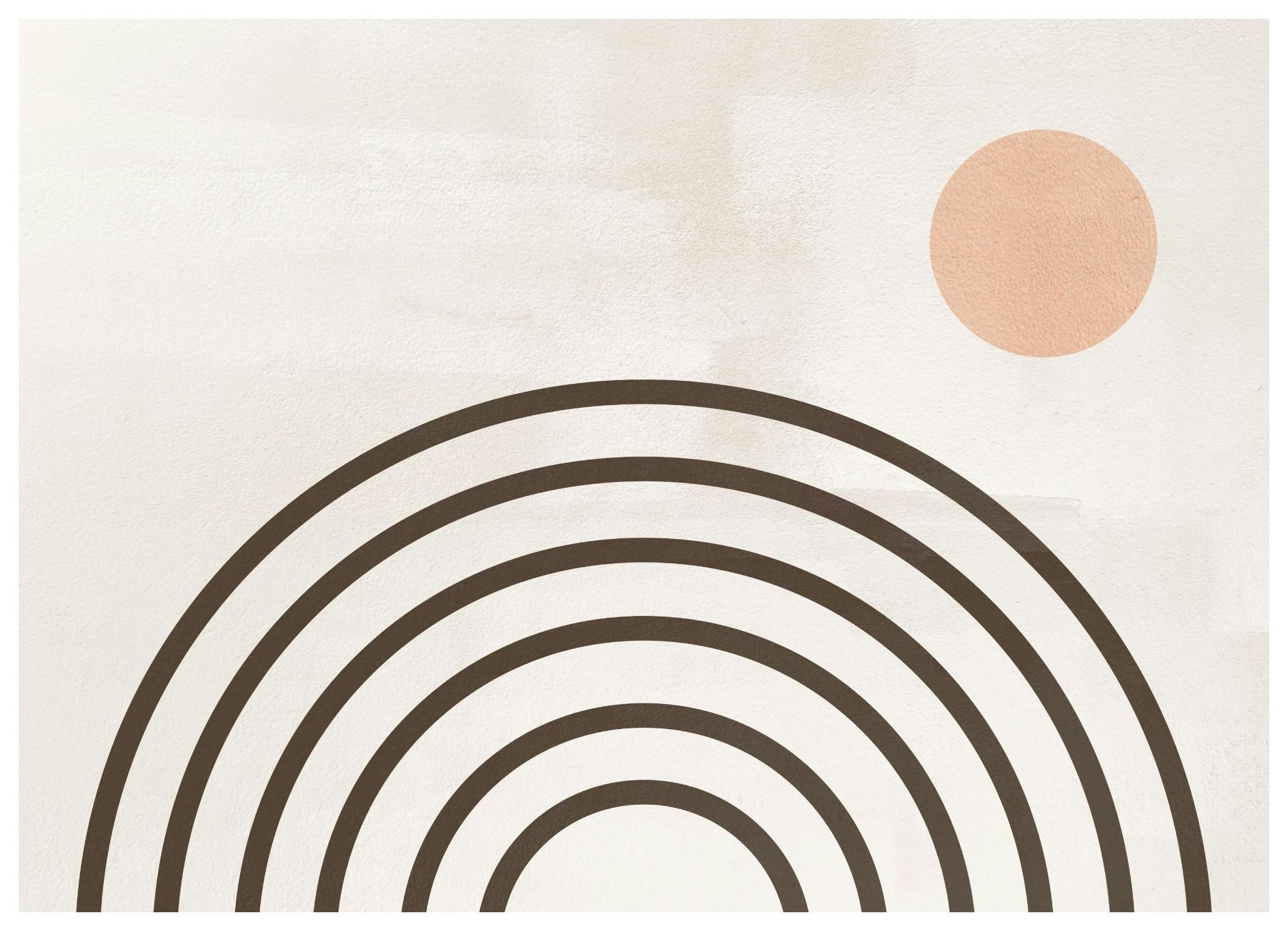 Circles and Arches No2 Poster (30x40 cm) - Poster Store