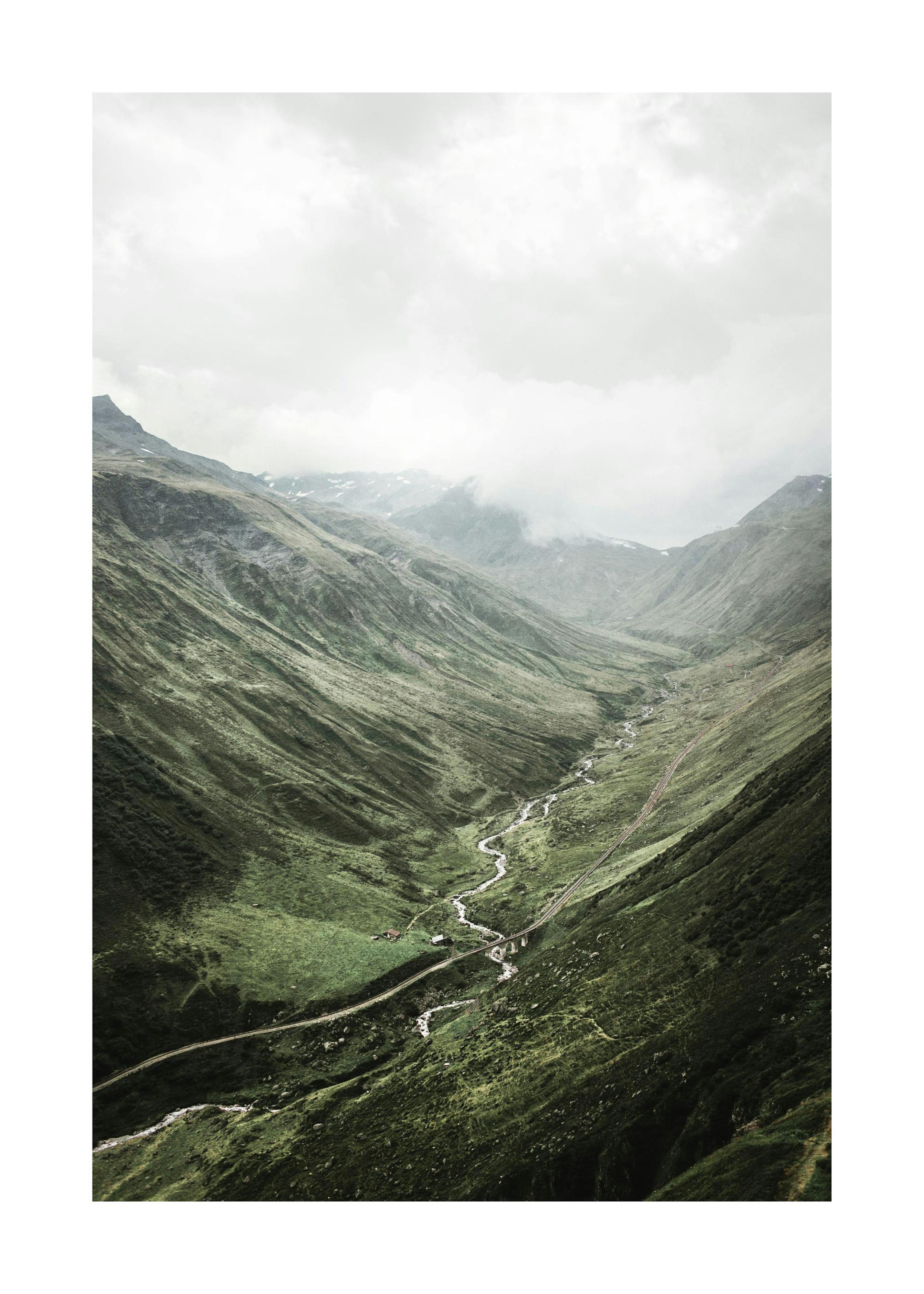 Mountain Landscape Poster 0