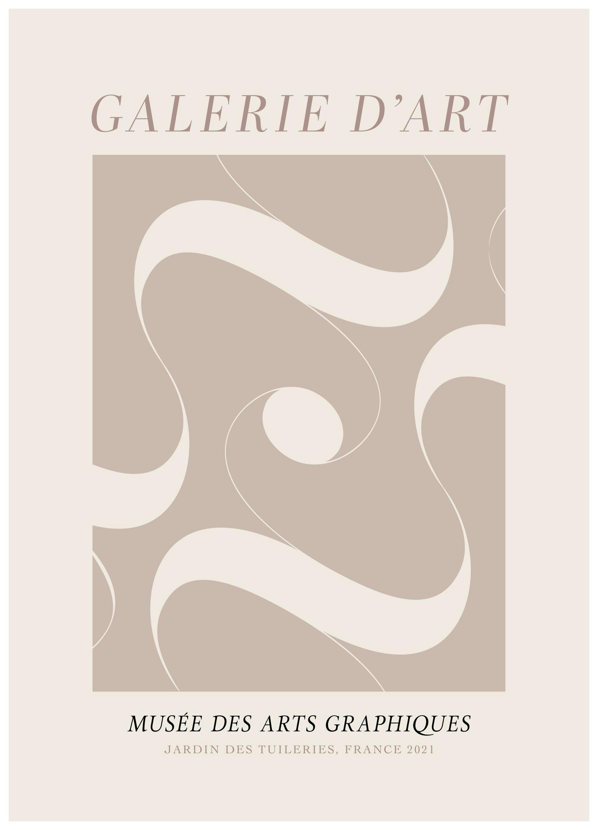 Galerie D'art No3 Plakat (50x70 cm) - Poster Store