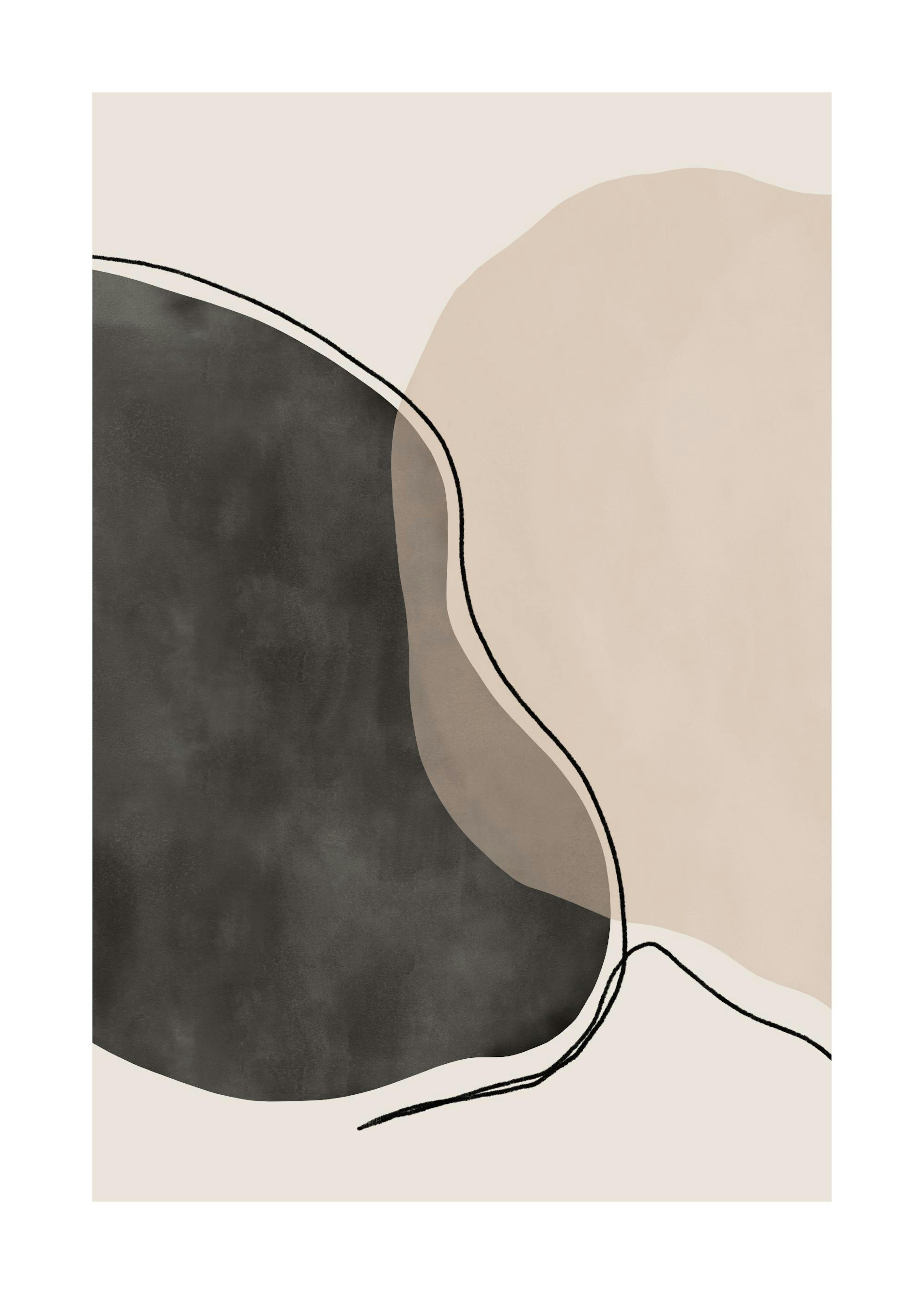 Shapes and Lines No1 Poster 0