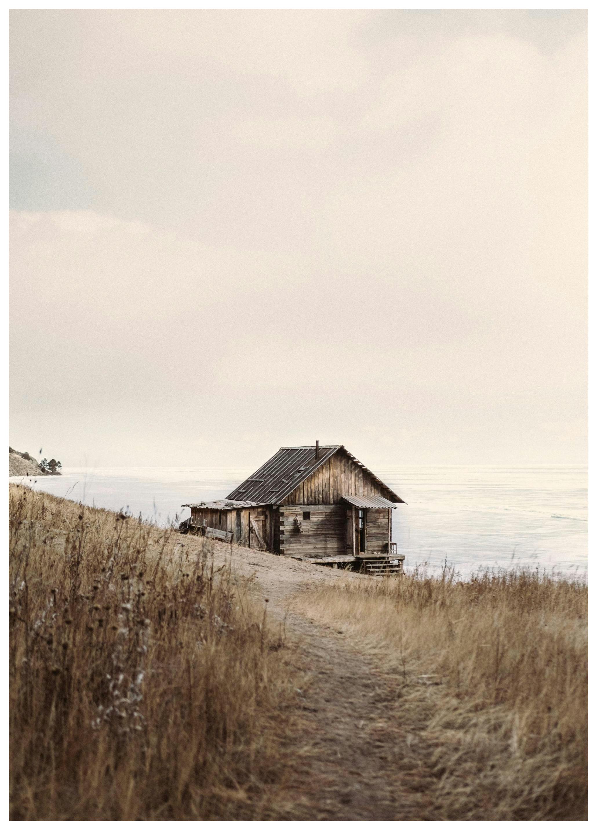 Cabin by the Sea Poster (30x40 cm) - Poster Store