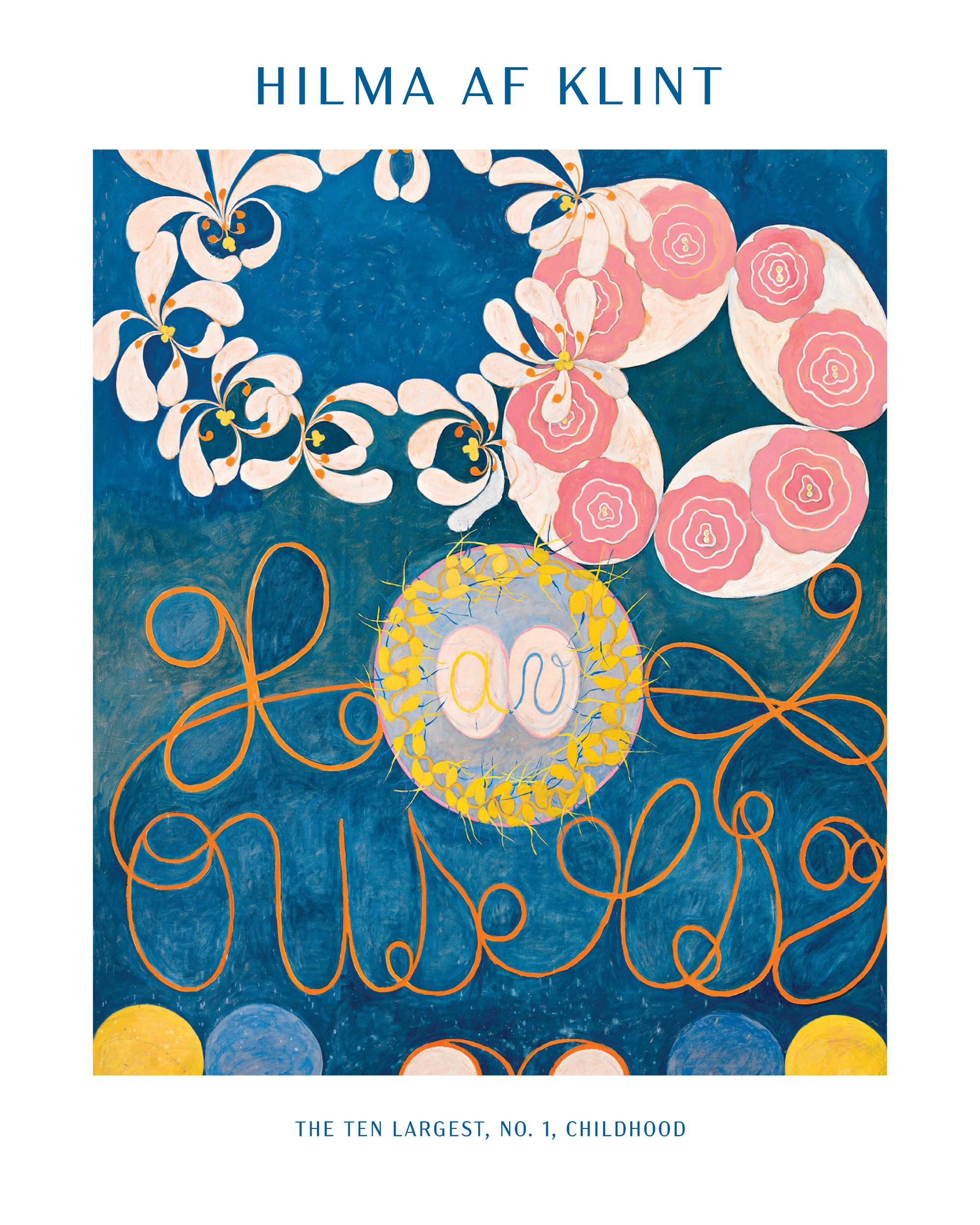 Poster - The Ten Largest, No.1, Childhood by Hilma af Klint