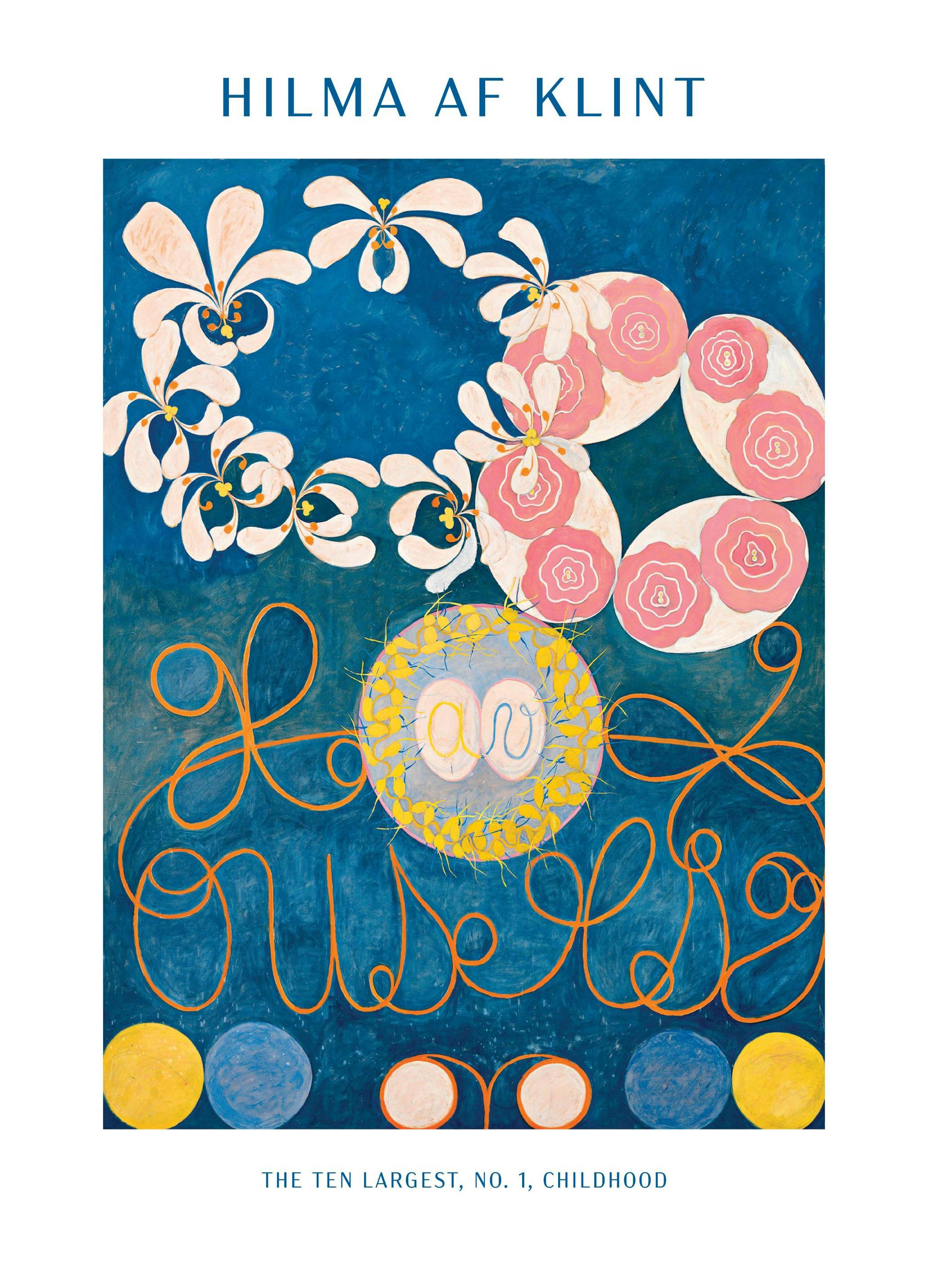 Poster - The Ten Largest, No.1, Childhood by Hilma Af Klint (21x30 cm) - Poster Store