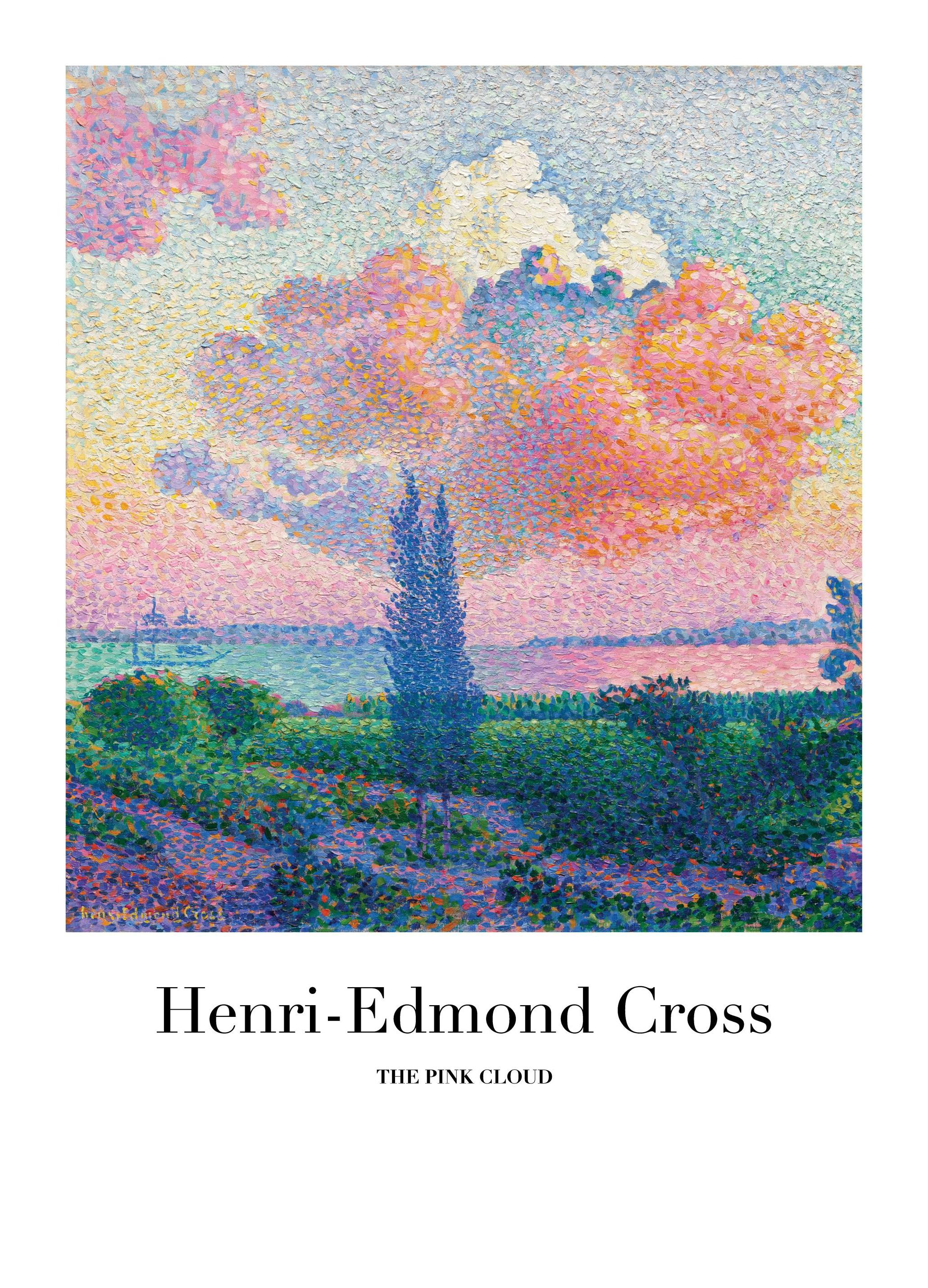 Henri-Edmond Cross - The Pink Cloud Poster (50x70 cm) - Poster Store
