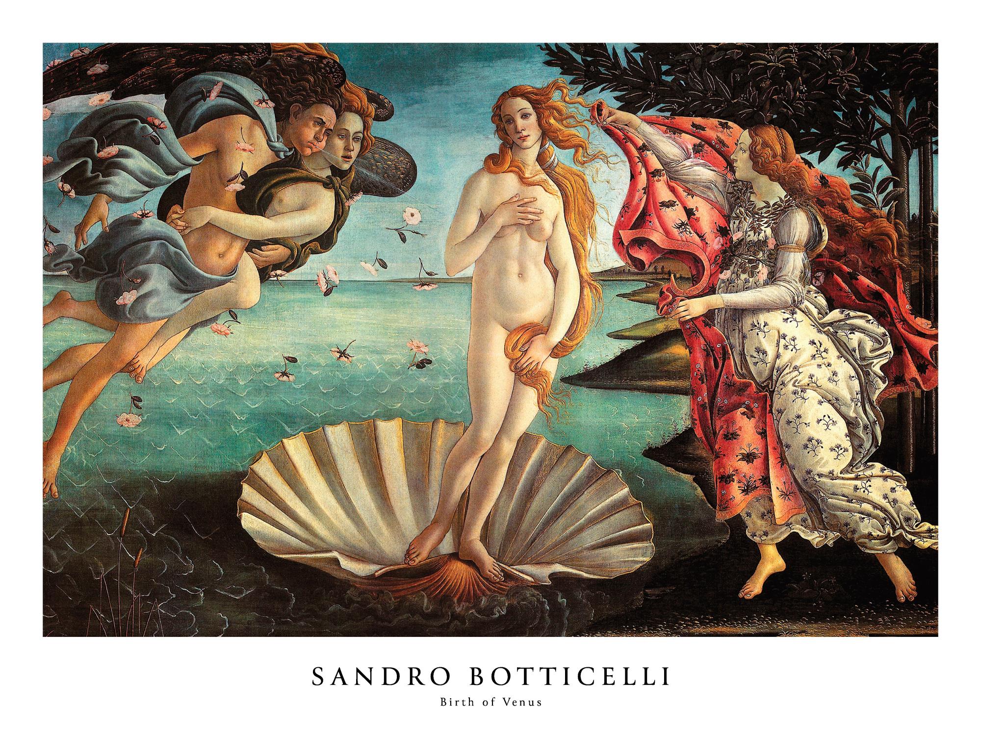 Madsaki Birth of Venus II kaikaikiki ポスタ MADSAKI Birth of Venus II inspired by Sandro Botticelli ED 300