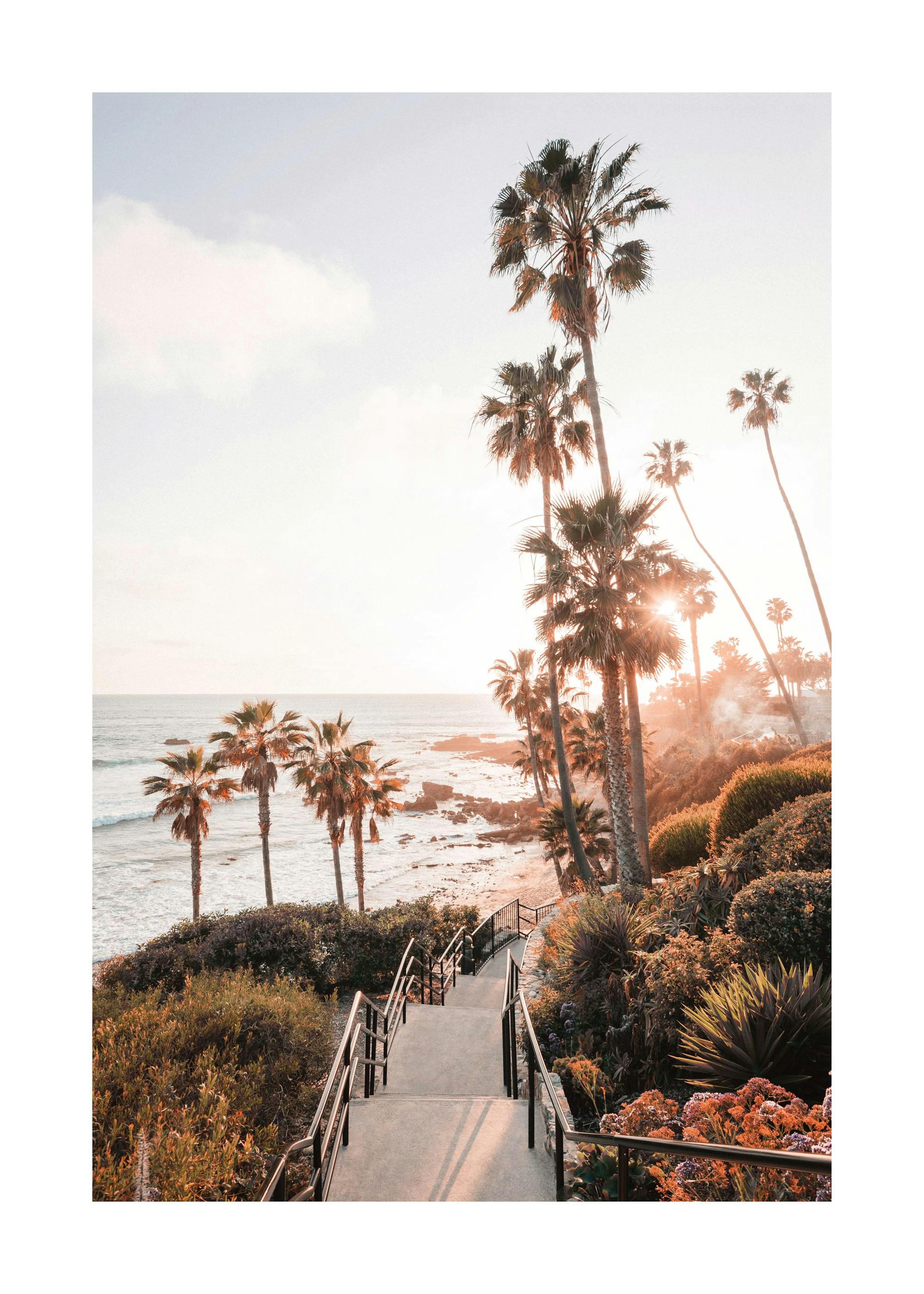 California Laguna Strand Poster 0